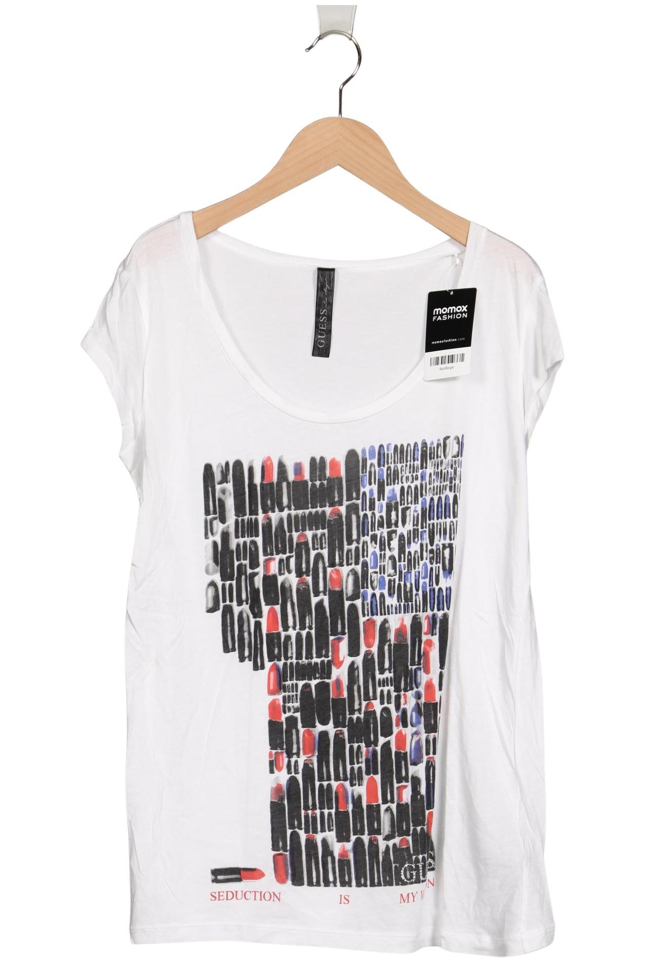 

Guess Damen T-Shirt, weiß, Gr. 38