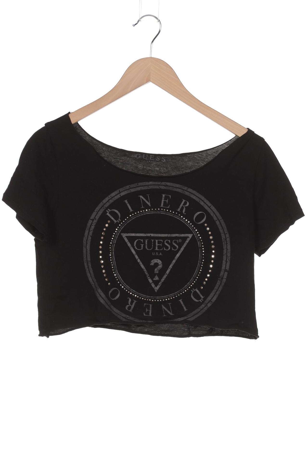 

Guess Damen T-Shirt, schwarz, Gr. 34