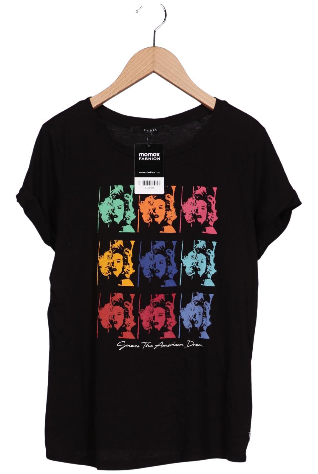 

Guess Damen T-Shirt, schwarz, Gr. 36