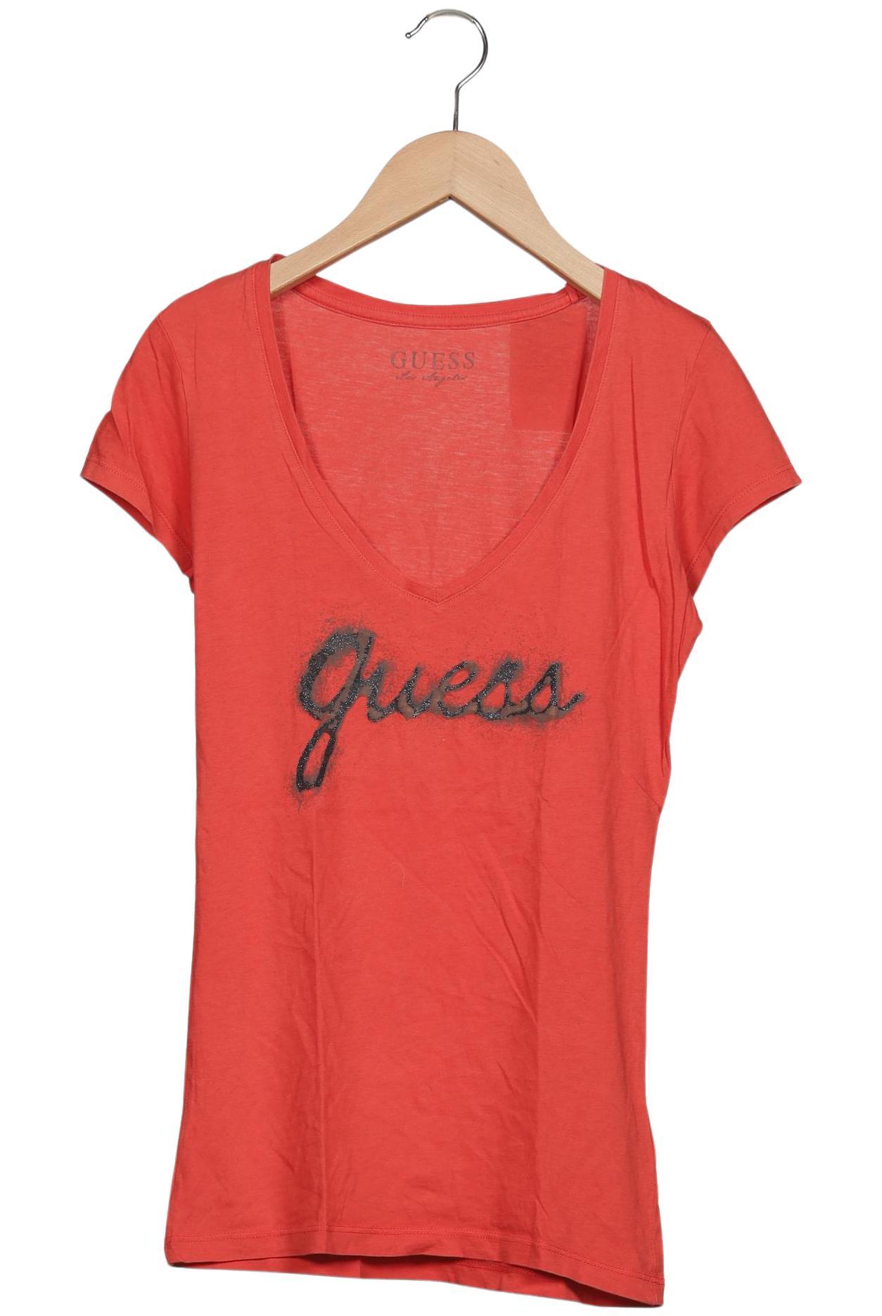 

Guess Damen T-Shirt, rot, Gr. 36