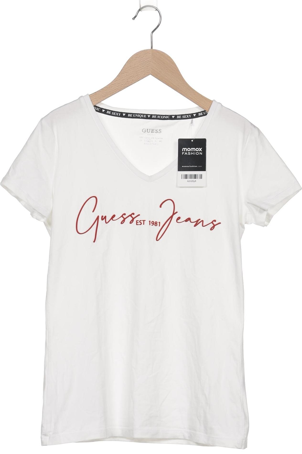 

Guess Damen T-Shirt, weiß, Gr. 38