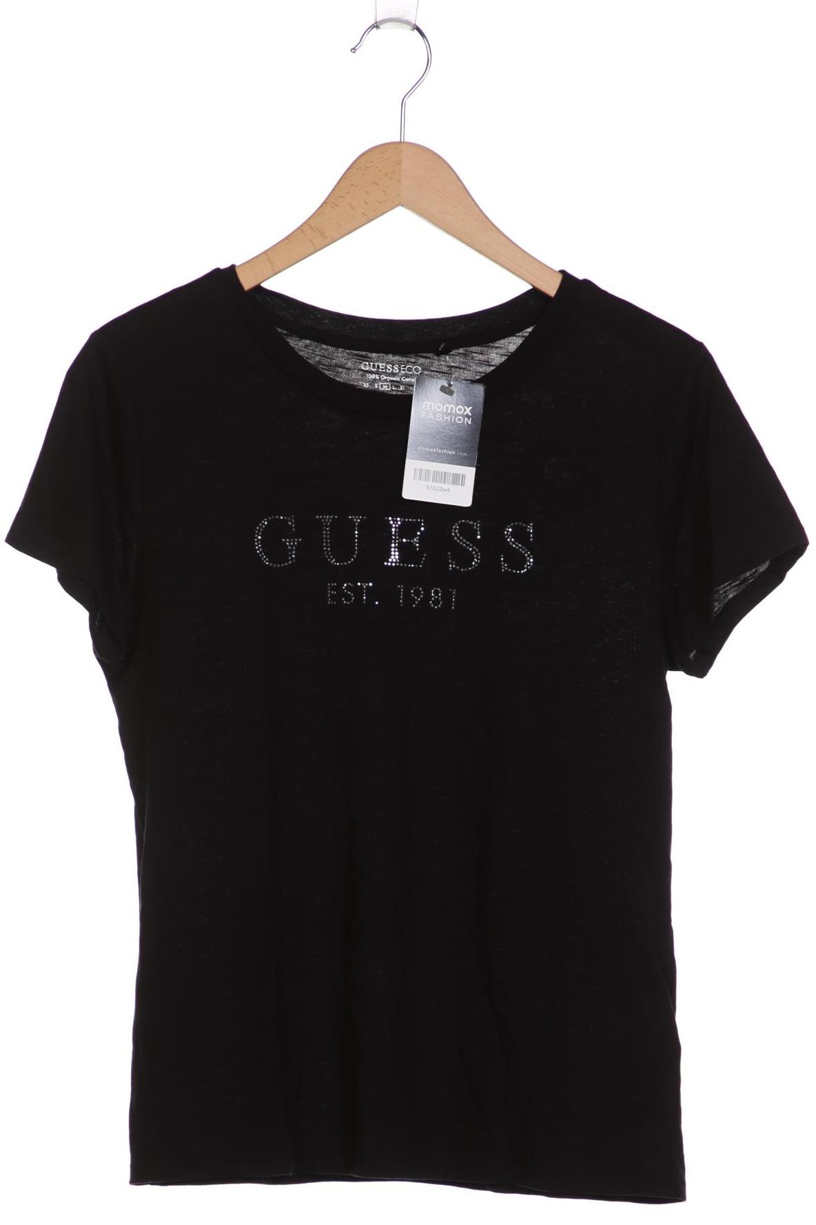 

Guess Damen T-Shirt, schwarz, Gr. 38