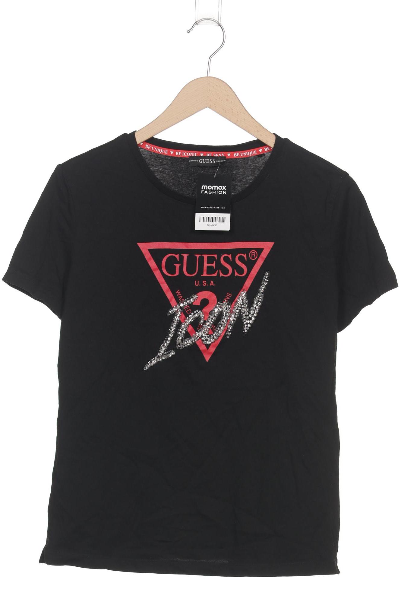 

Guess Damen T-Shirt, schwarz, Gr. 44