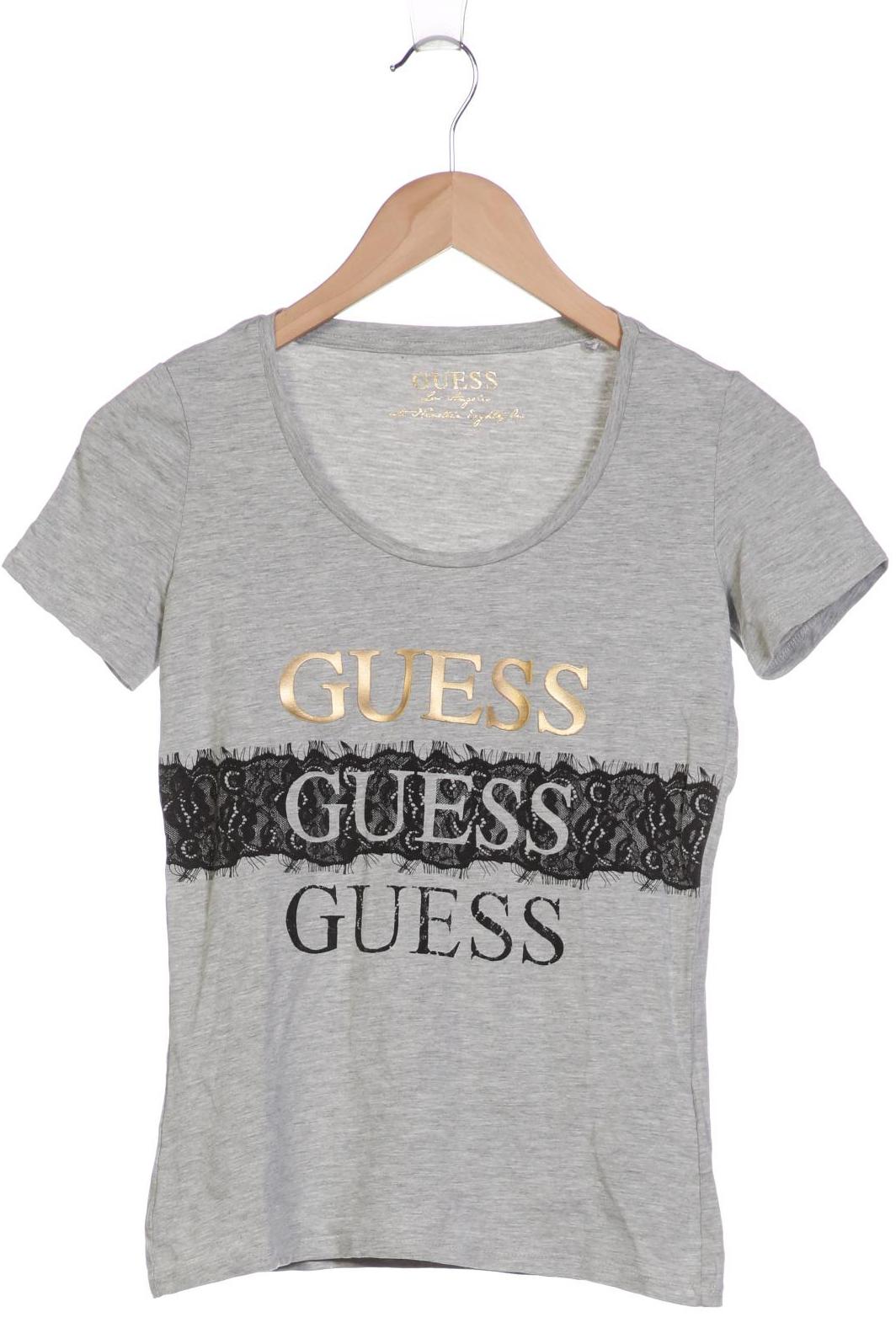 

Guess Damen T-Shirt, grau, Gr. 34