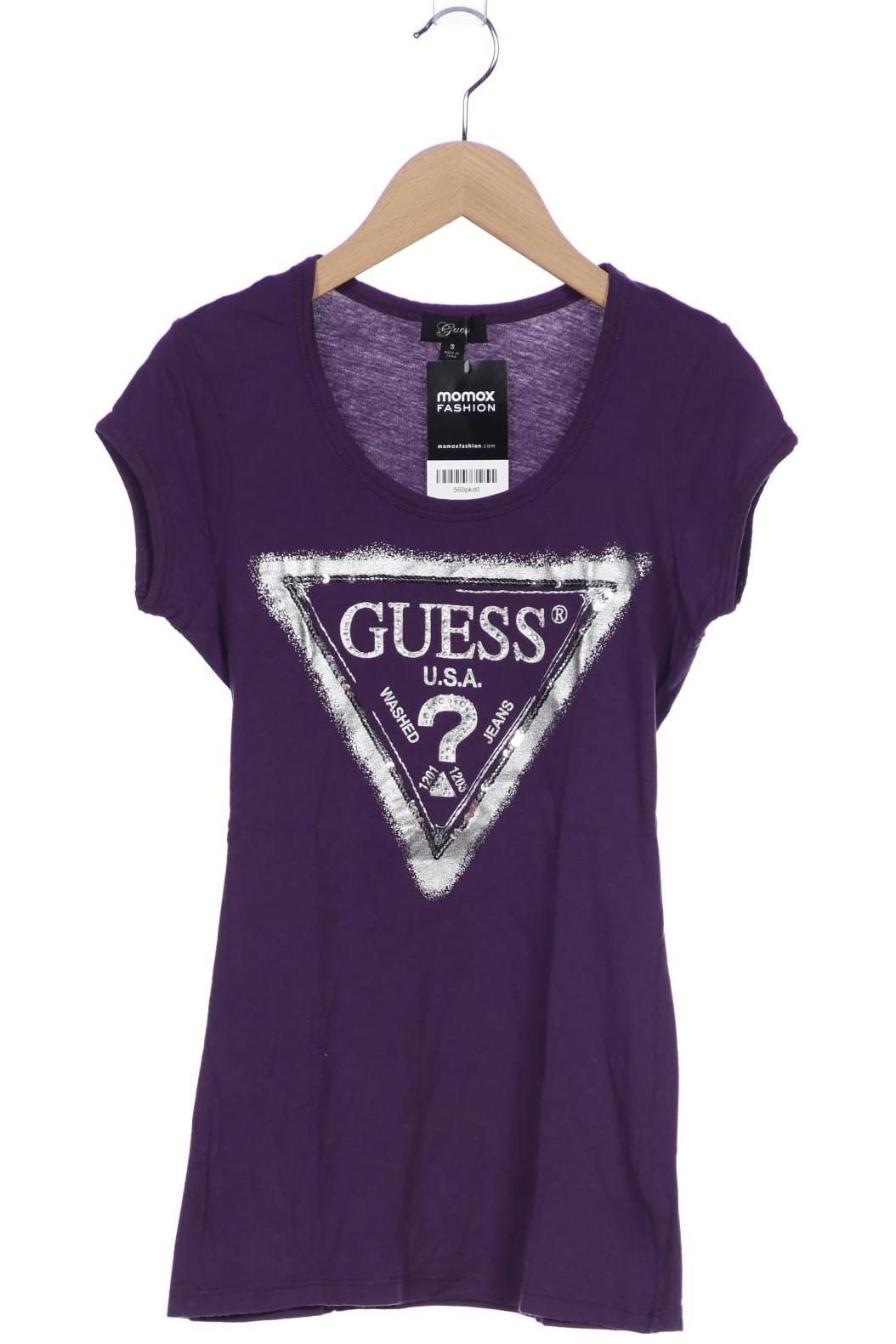 

Guess Damen T-Shirt, flieder, Gr. 36
