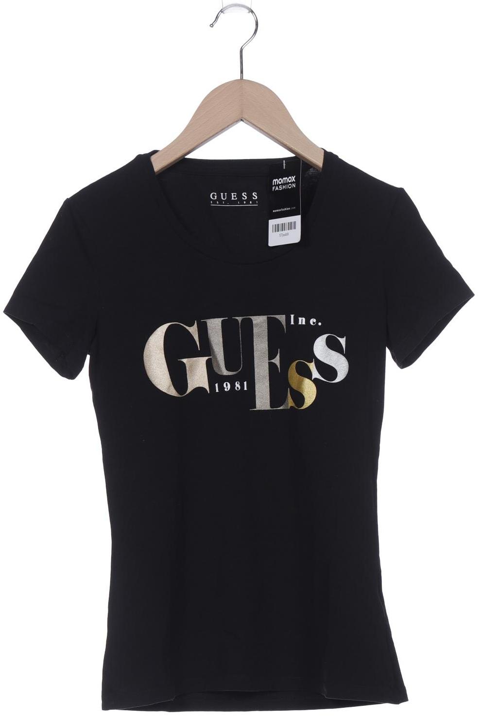 

Guess Damen T-Shirt, schwarz, Gr. 36