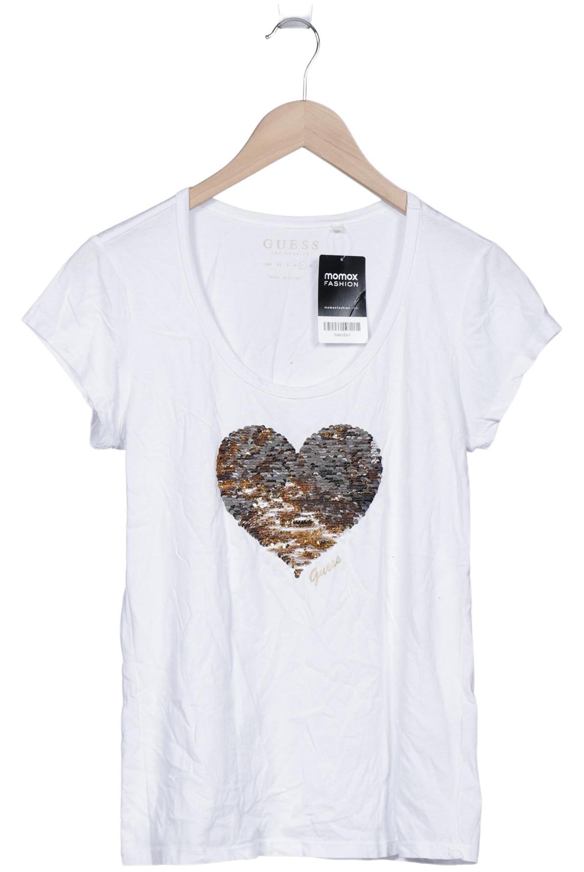 

Guess Damen T-Shirt, weiß, Gr. 42
