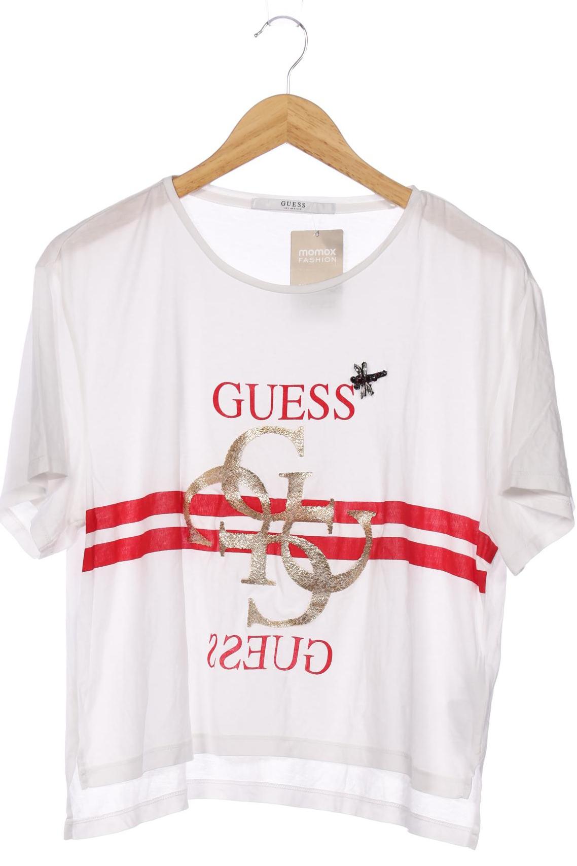 

Guess Damen T-Shirt, weiß, Gr. 38