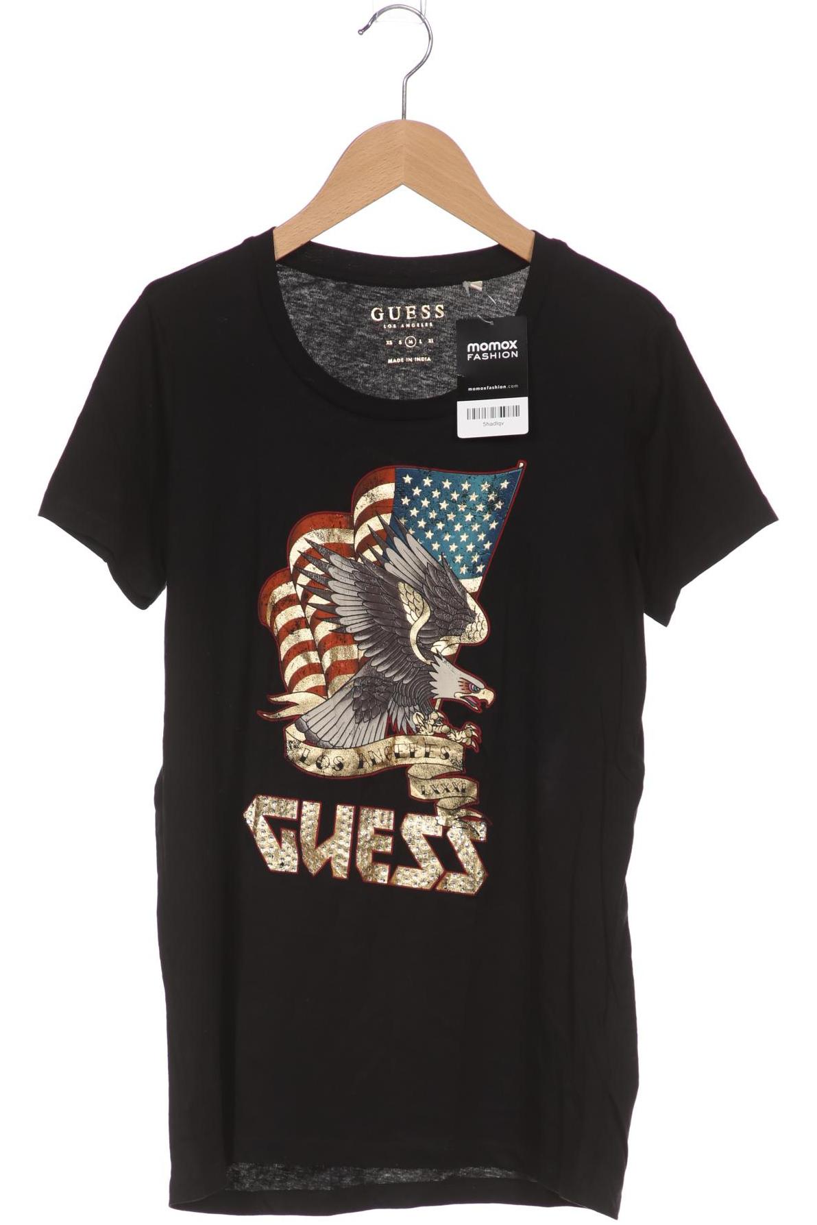

Guess Damen T-Shirt, schwarz, Gr. 36