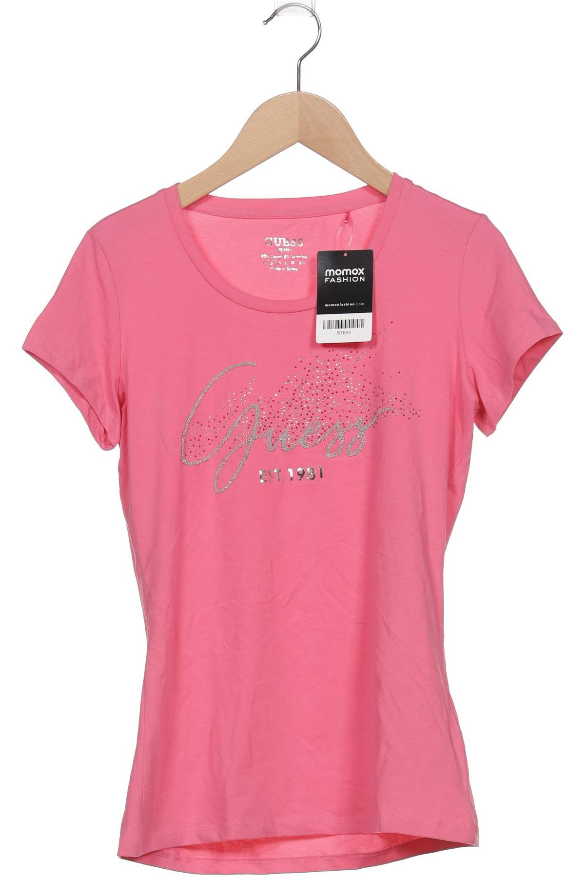 

Guess Damen T-Shirt, pink, Gr. 36