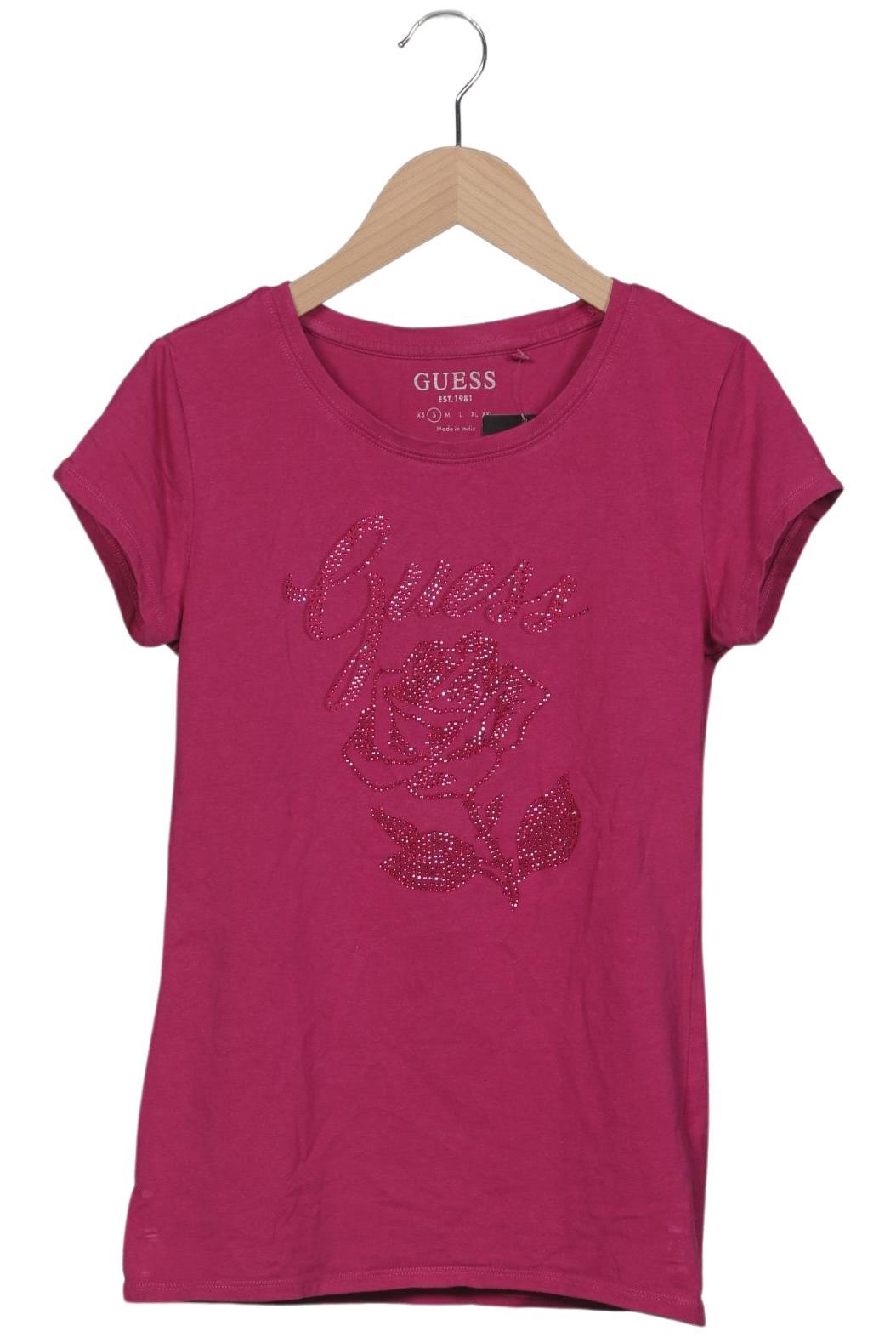

Guess Damen T-Shirt, pink, Gr. 36