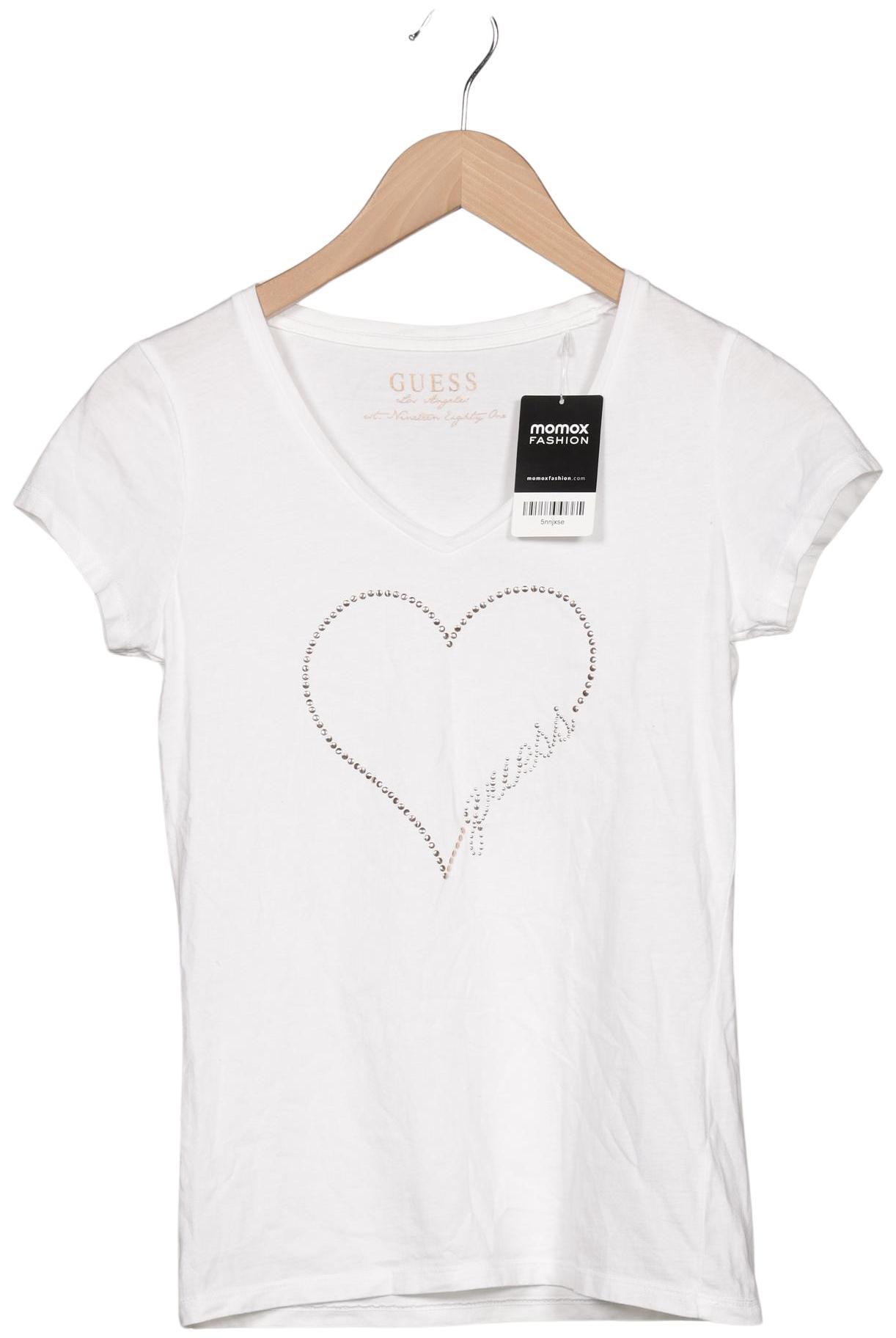 

Guess Damen T-Shirt, weiß, Gr. 36