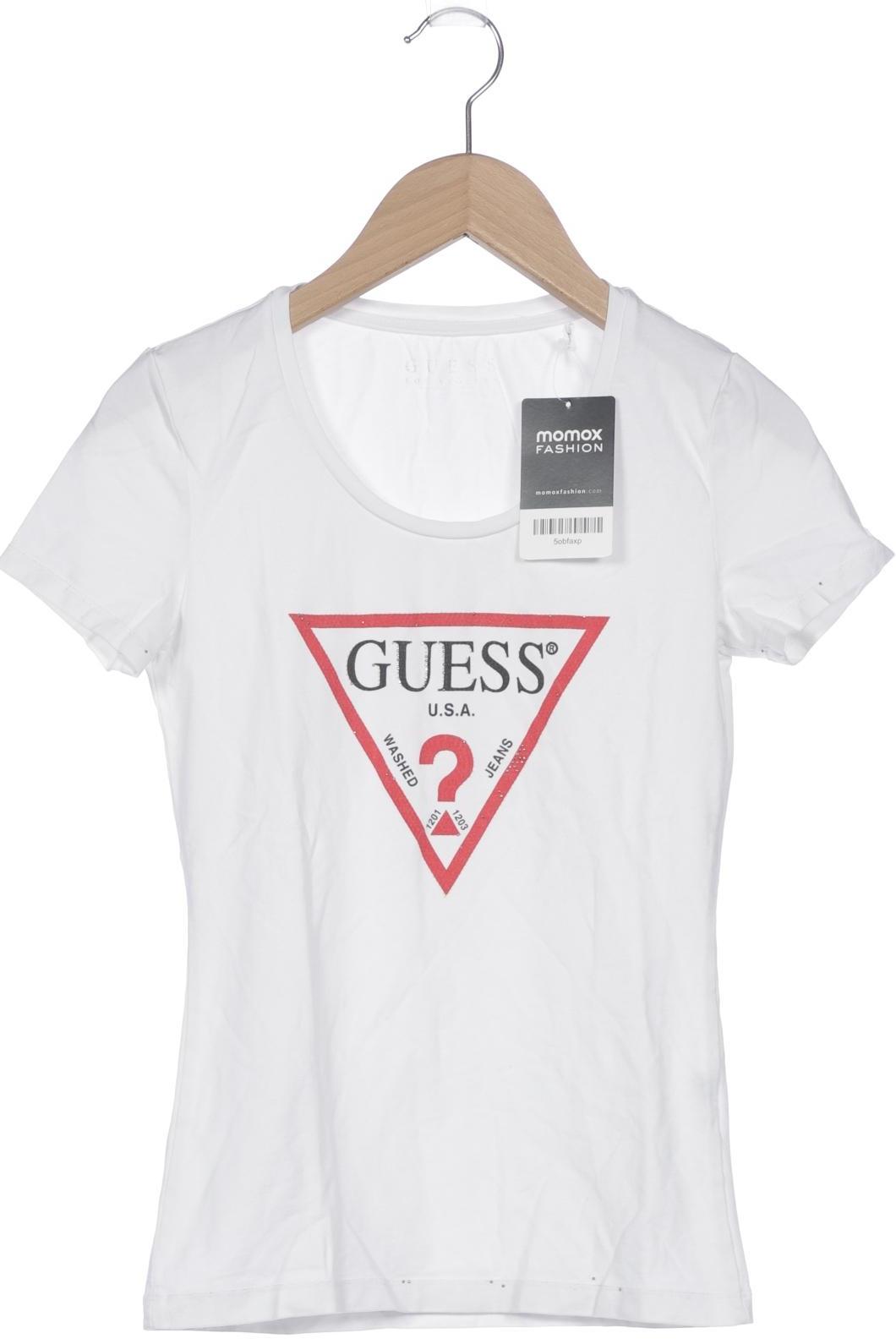 

Guess Damen T-Shirt, weiß, Gr. 34