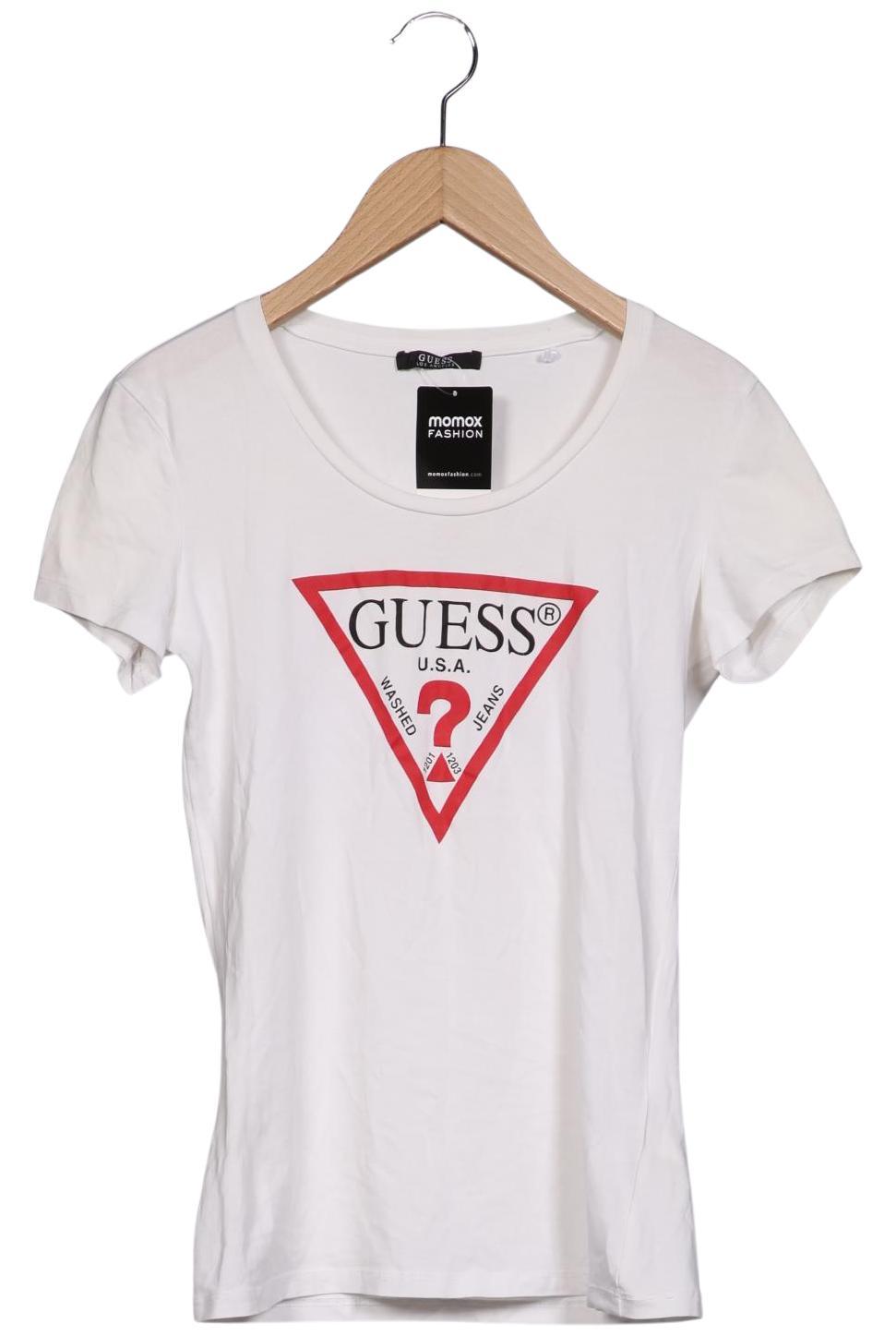 

Guess Damen T-Shirt, weiß, Gr. 36