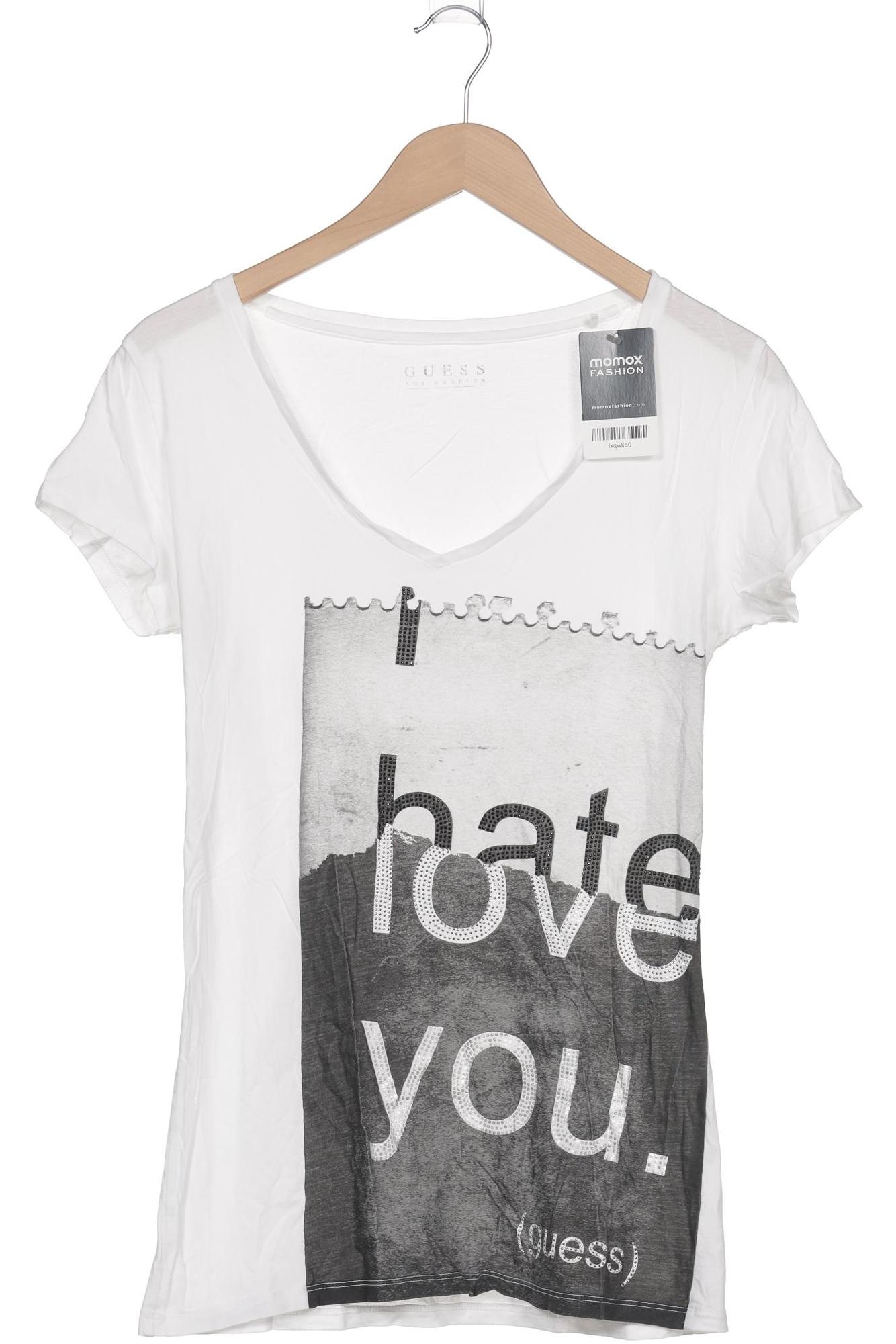 

Guess Damen T-Shirt, weiß, Gr. 42