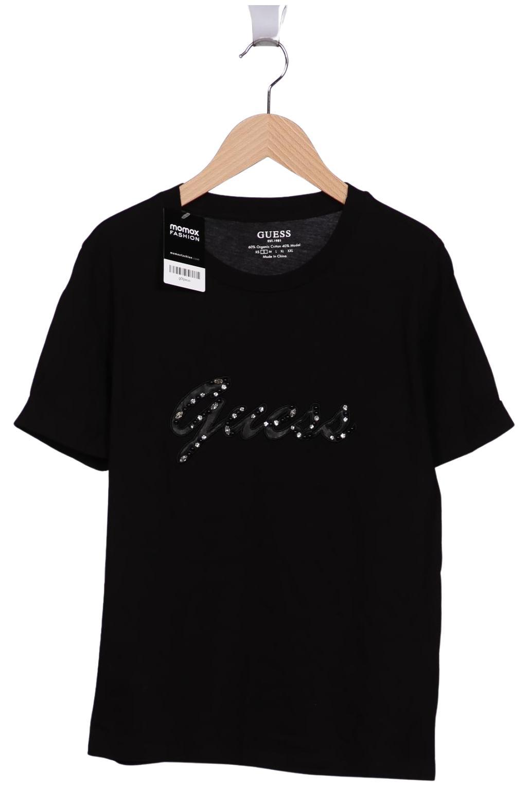 

Guess Damen T-Shirt, schwarz, Gr. 40