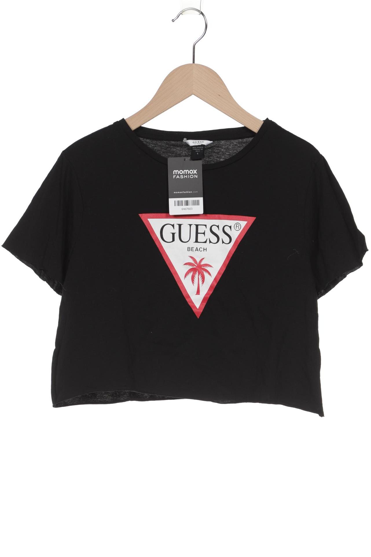 

Guess Damen T-Shirt, schwarz, Gr. 36