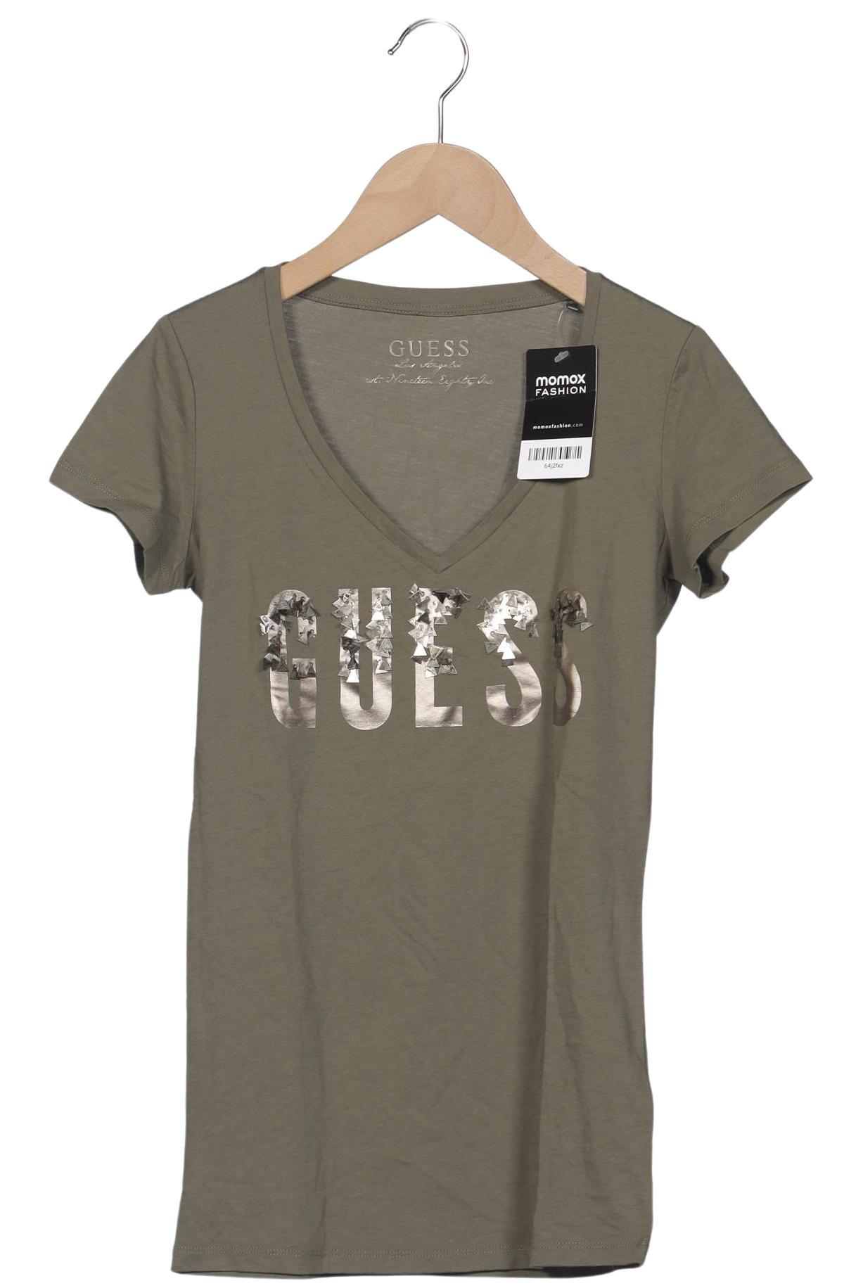 

Guess Damen T-Shirt, grün, Gr. 34