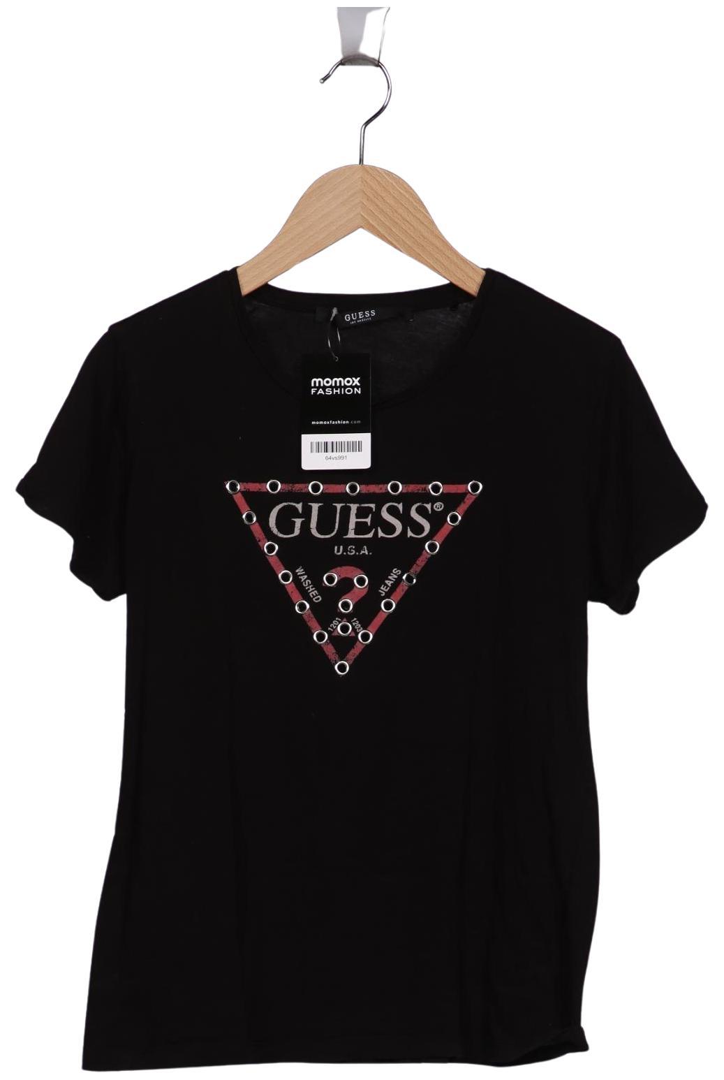 

Guess Damen T-Shirt, schwarz, Gr. 38