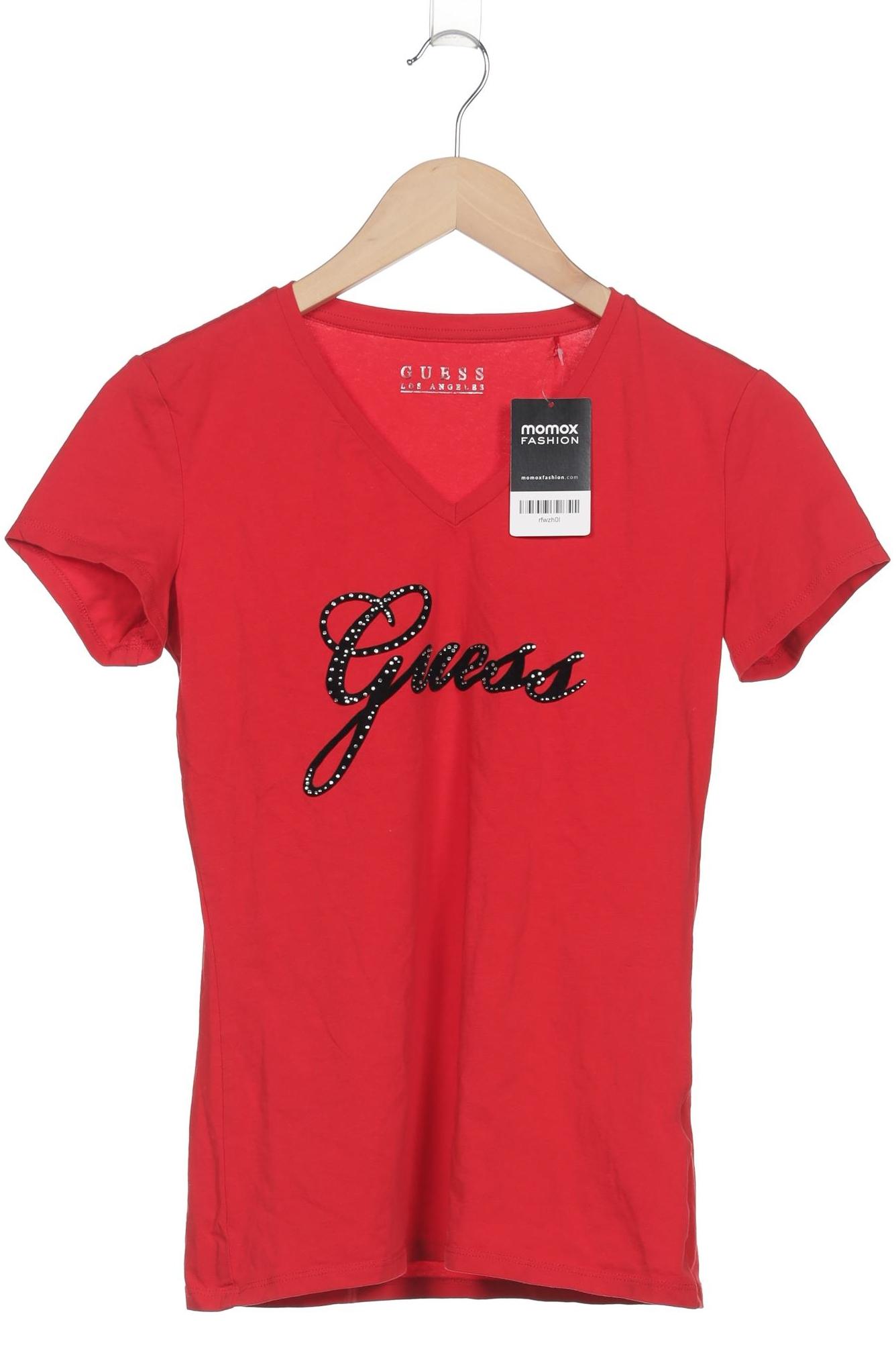 

Guess Damen T-Shirt, rot, Gr. 42