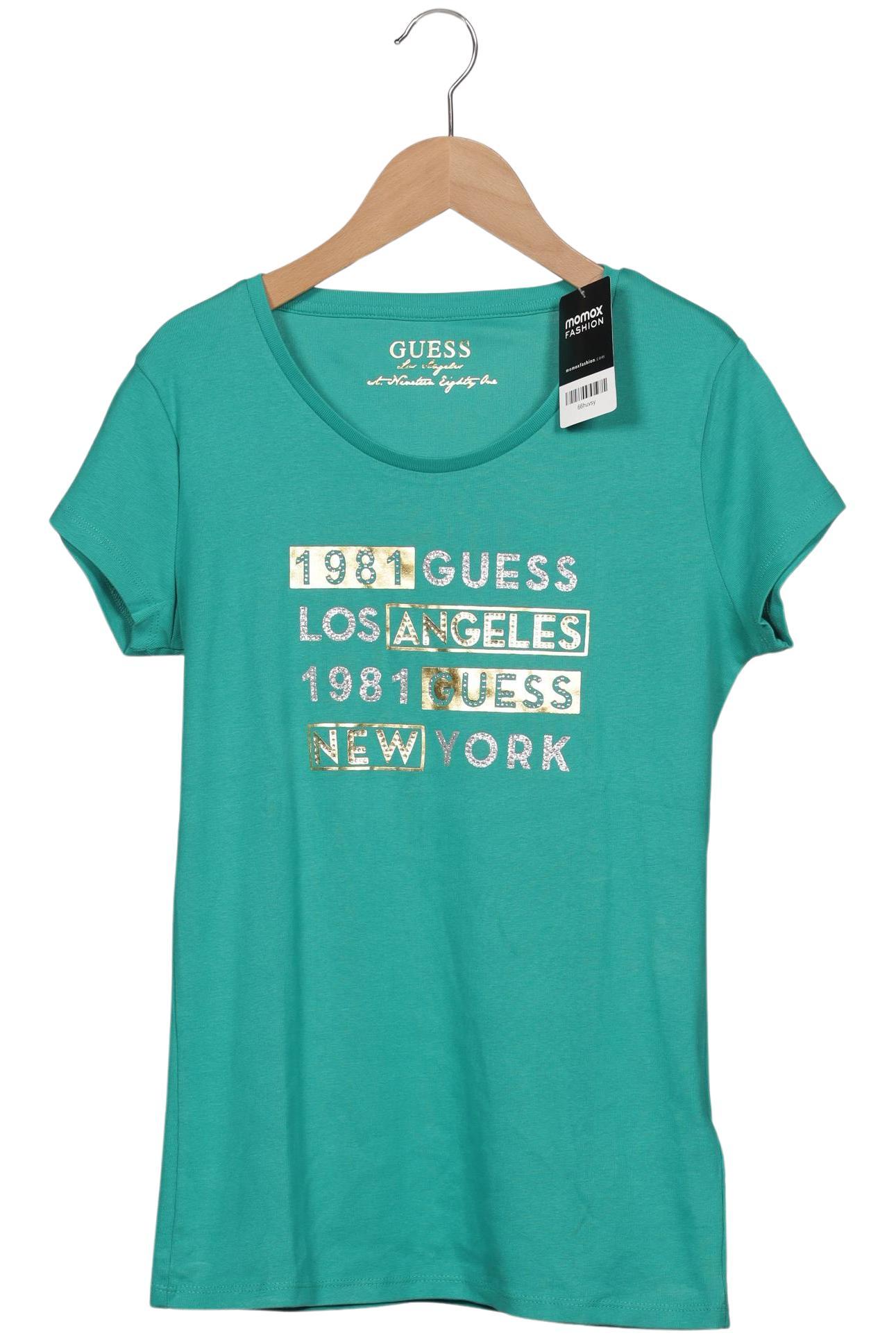 

Guess Damen T-Shirt, türkis, Gr. 42