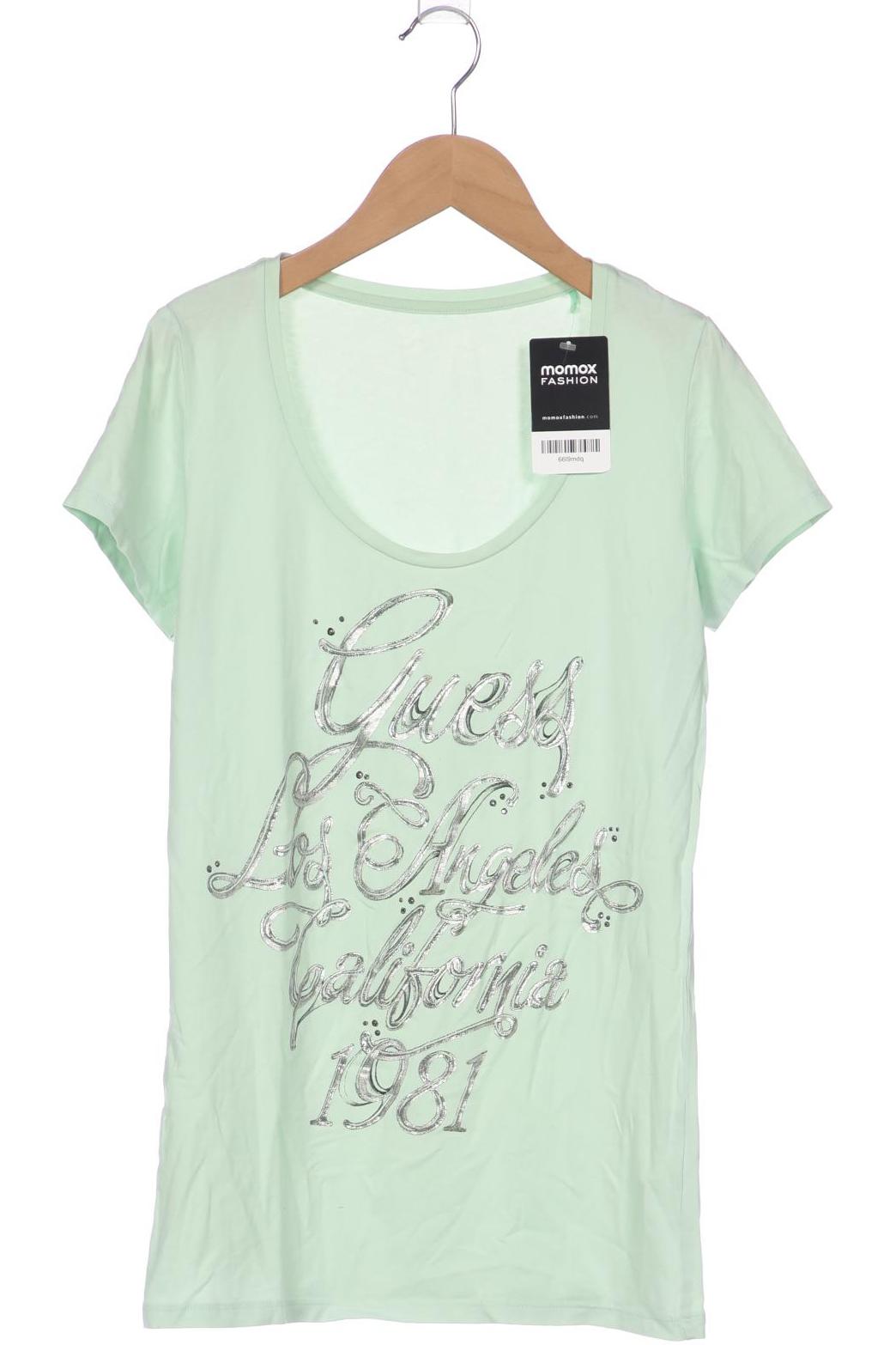

Guess Damen T-Shirt, hellgrün, Gr. 42