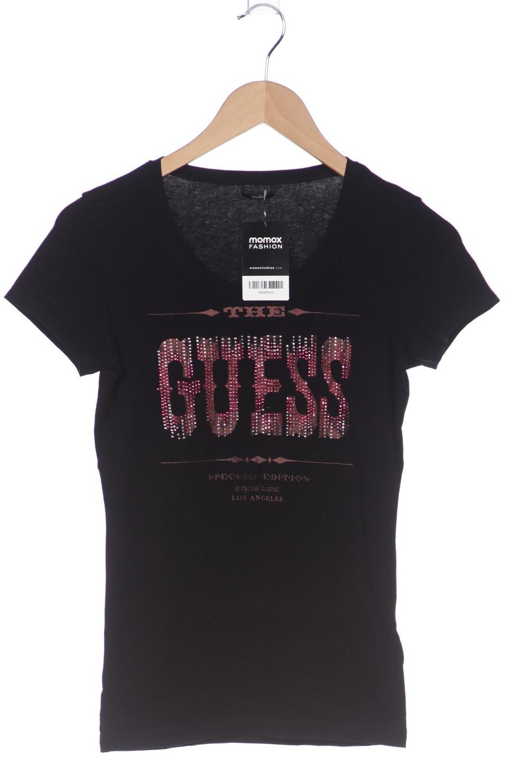 

Guess Damen T-Shirt, schwarz, Gr. 38