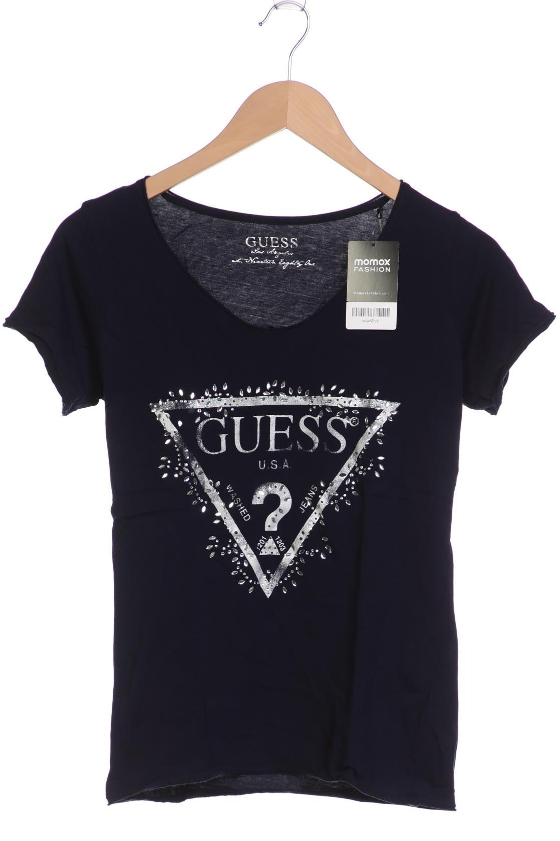 

GUESS Damen T-Shirt, marineblau