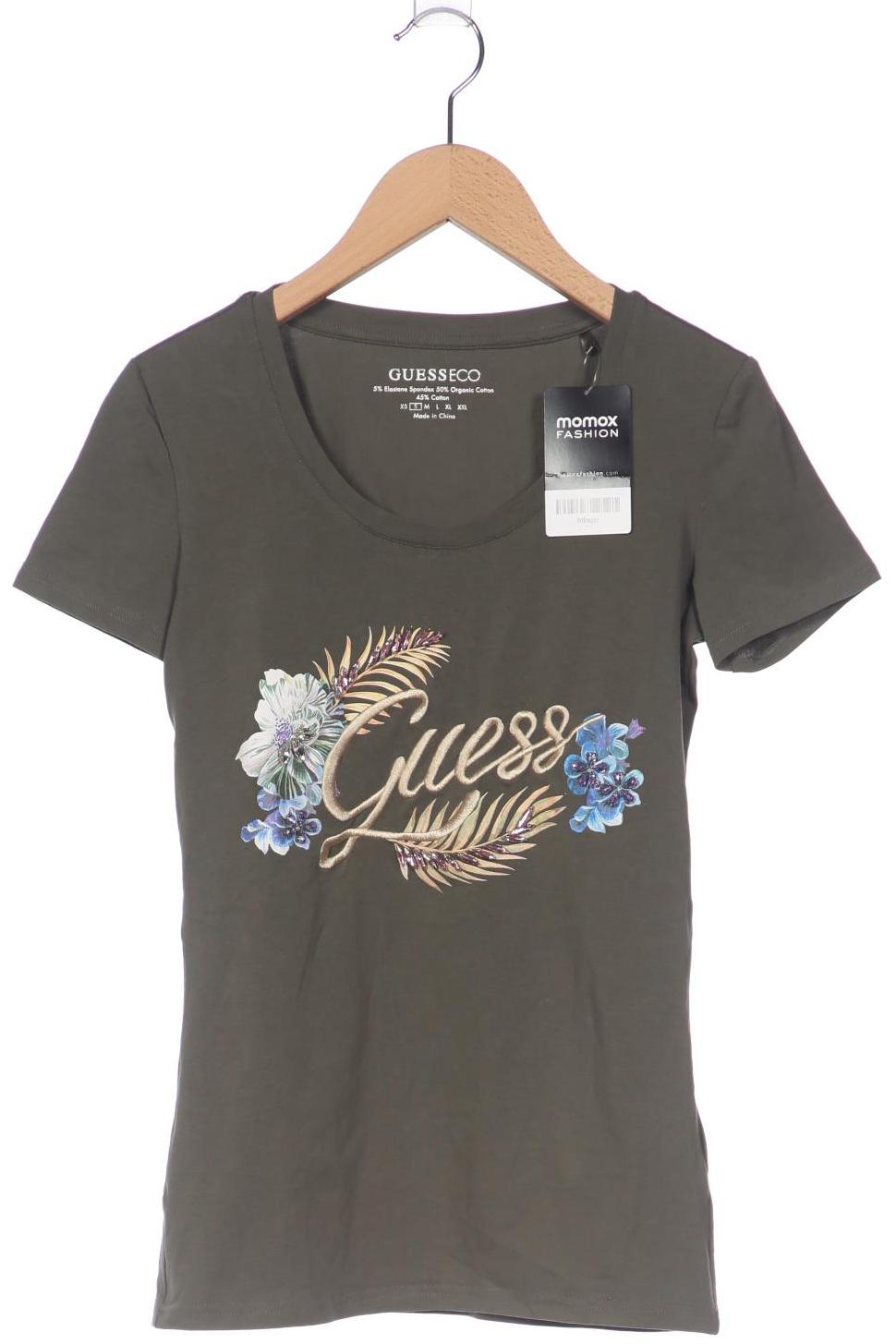 

Guess Damen T-Shirt, grün, Gr. 36