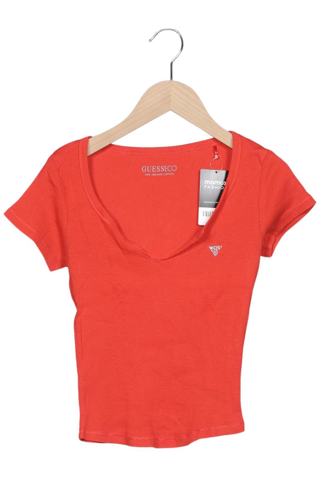 

Guess Damen T-Shirt, rot, Gr. 36