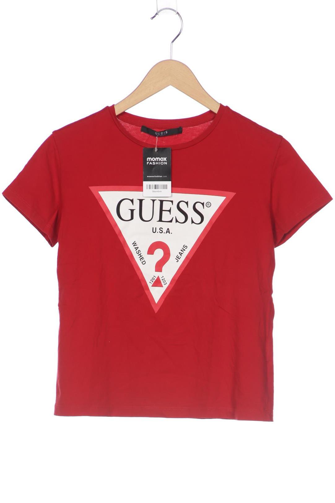 

Guess Damen T-Shirt, rot, Gr. 36