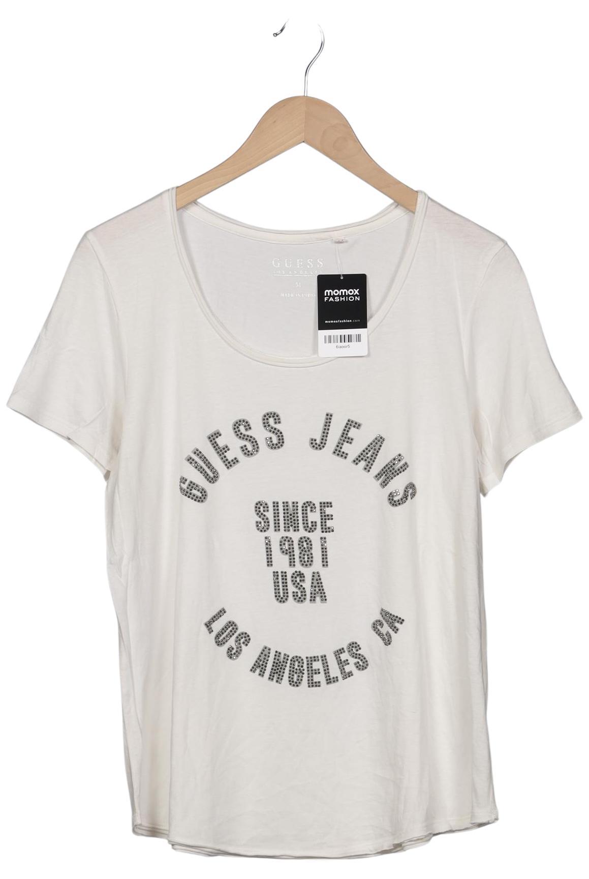 

Guess Damen T-Shirt, cremeweiß, Gr. 38