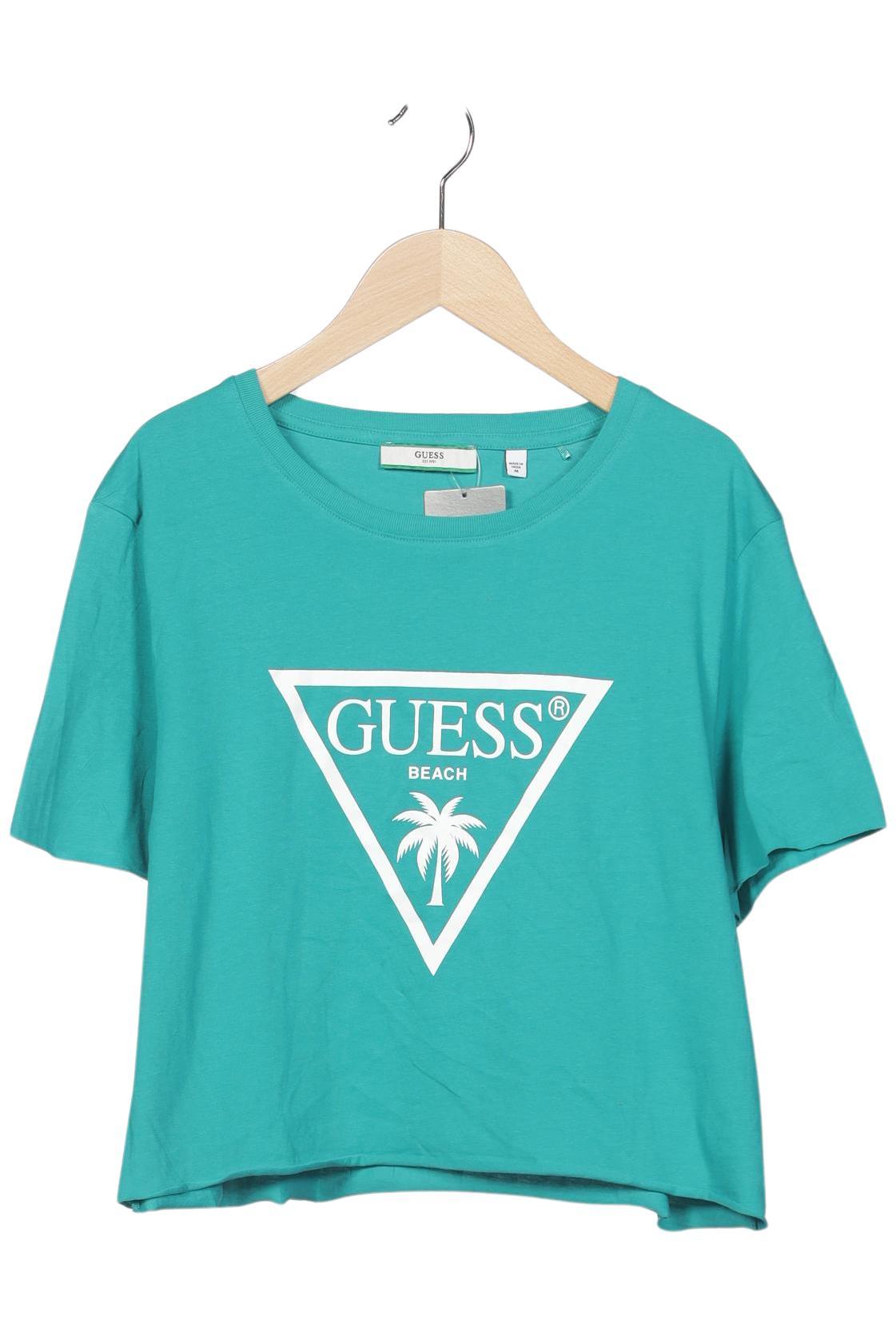 

Guess Damen T-Shirt, türkis, Gr. 38