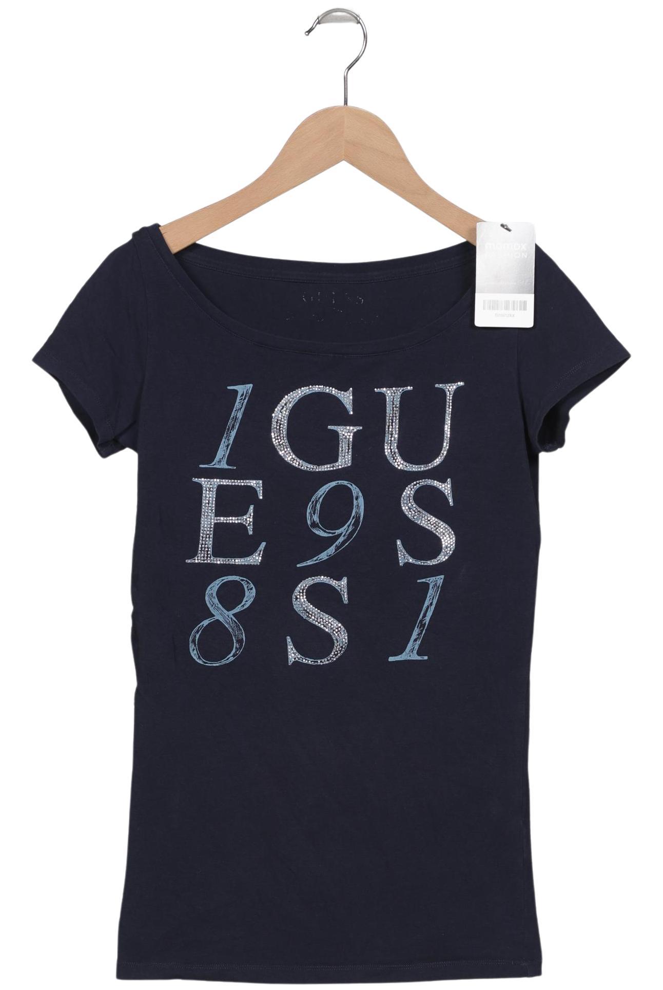 

Guess Damen T-Shirt, marineblau, Gr. 36