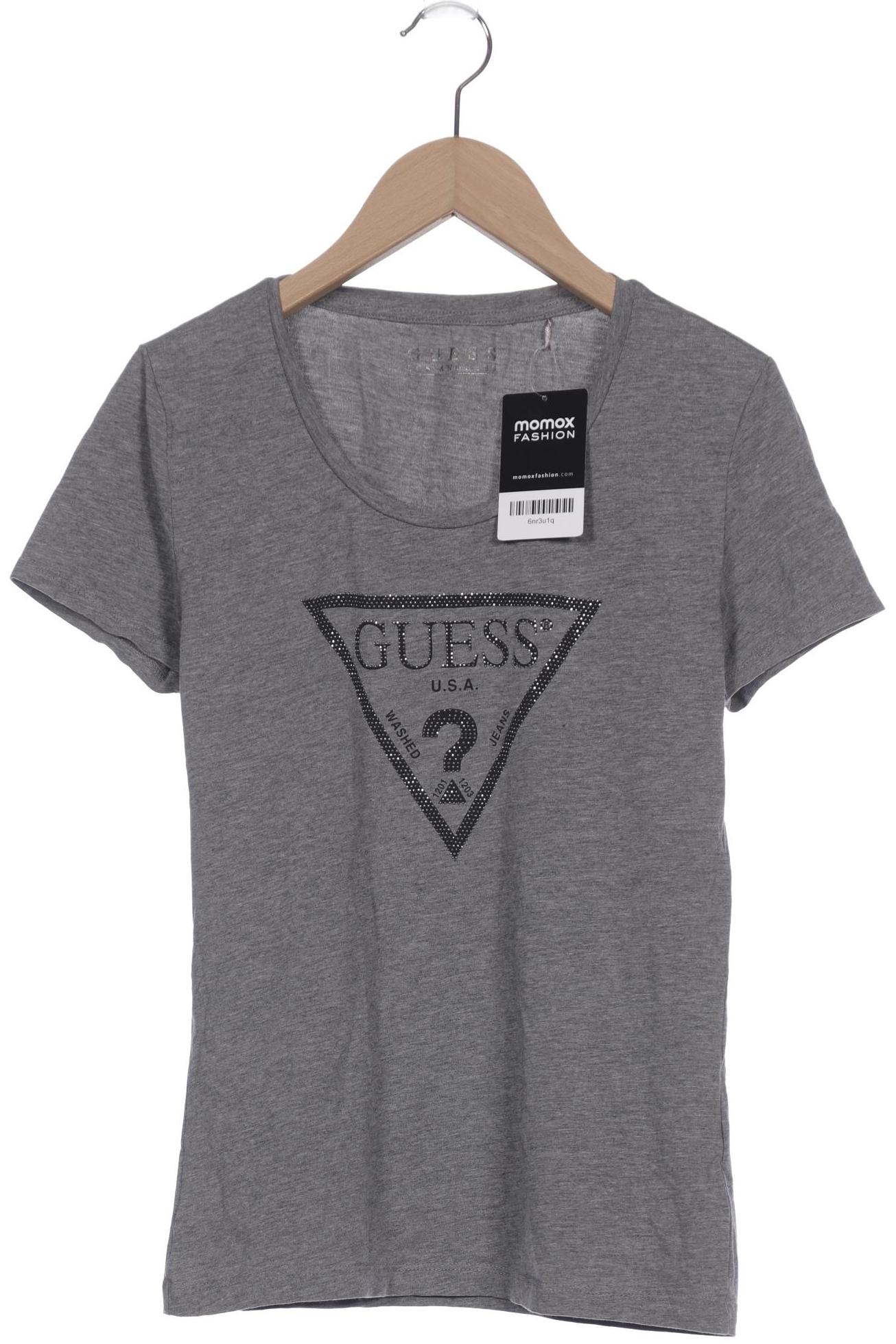 

Guess Damen T-Shirt, grau, Gr. 38
