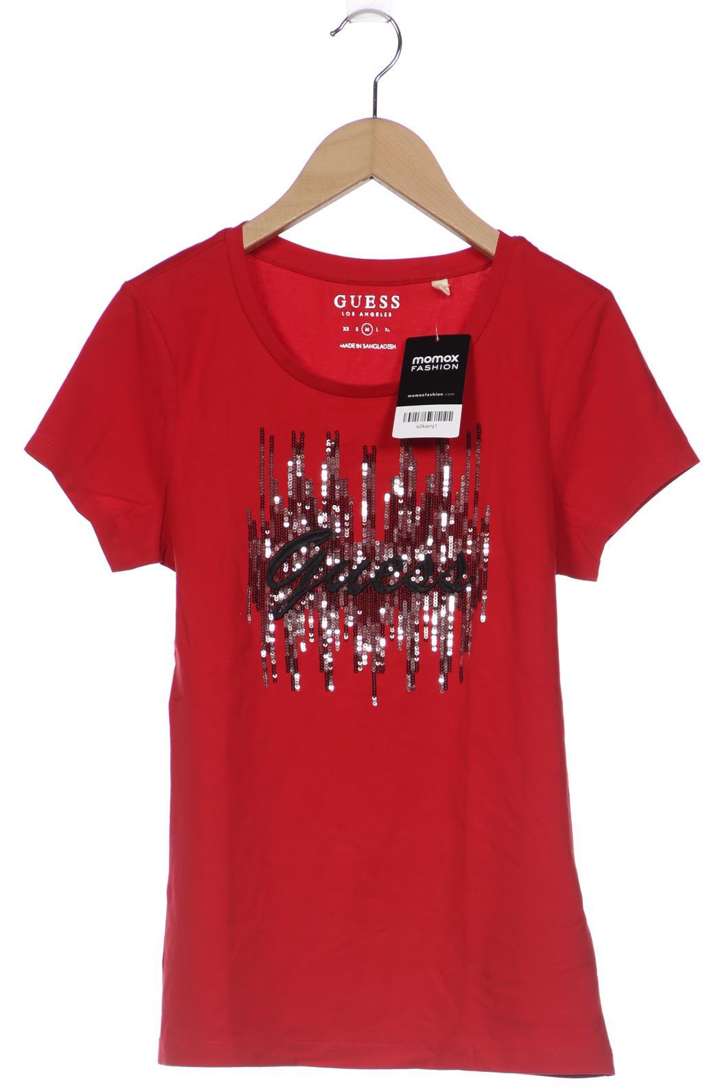 

Guess Damen T-Shirt, rot, Gr. 38