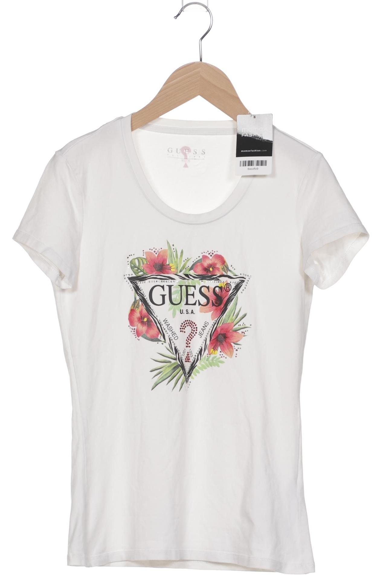 

Guess Damen T-Shirt, weiß, Gr. 36