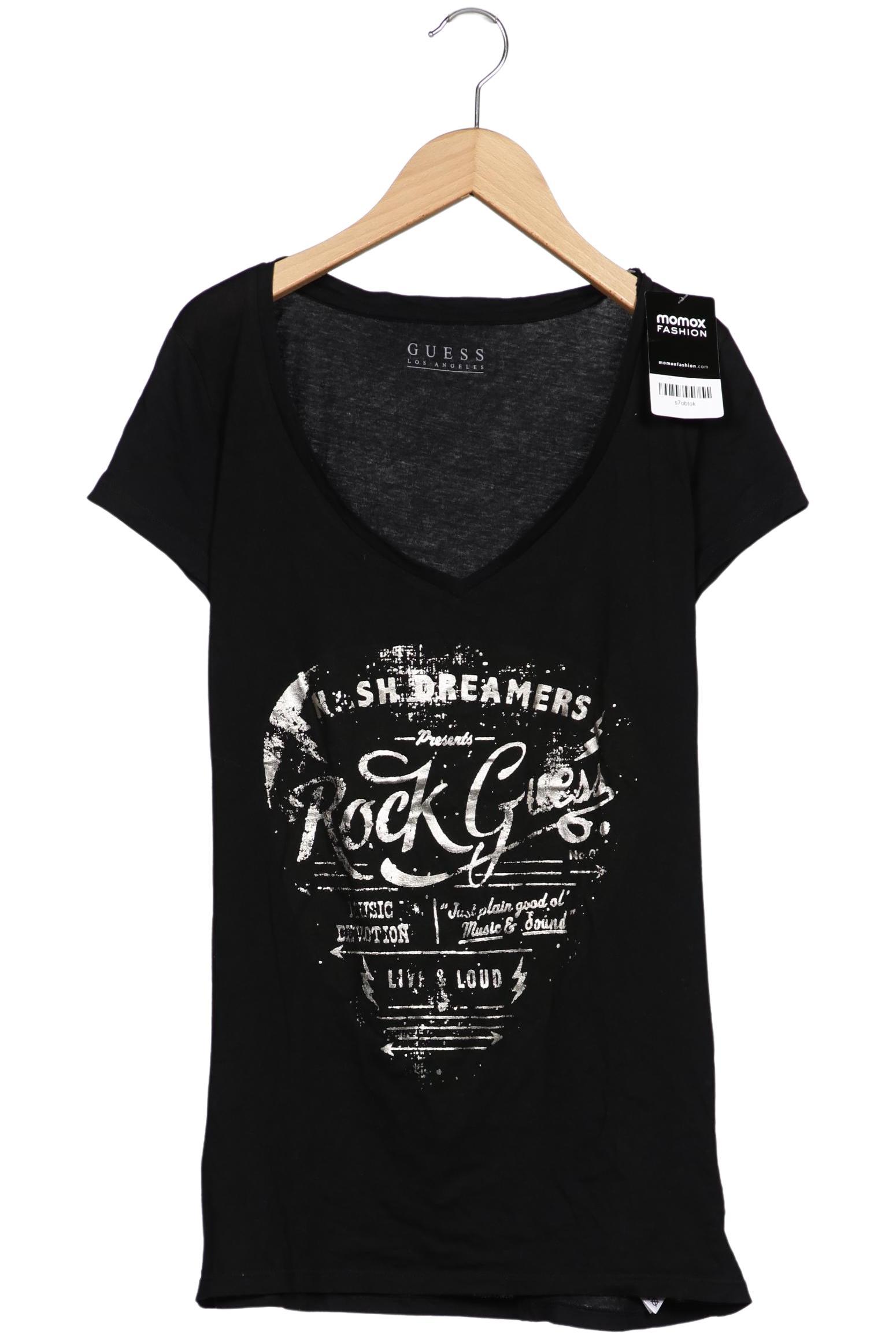 

Guess Damen T-Shirt, schwarz, Gr. 42