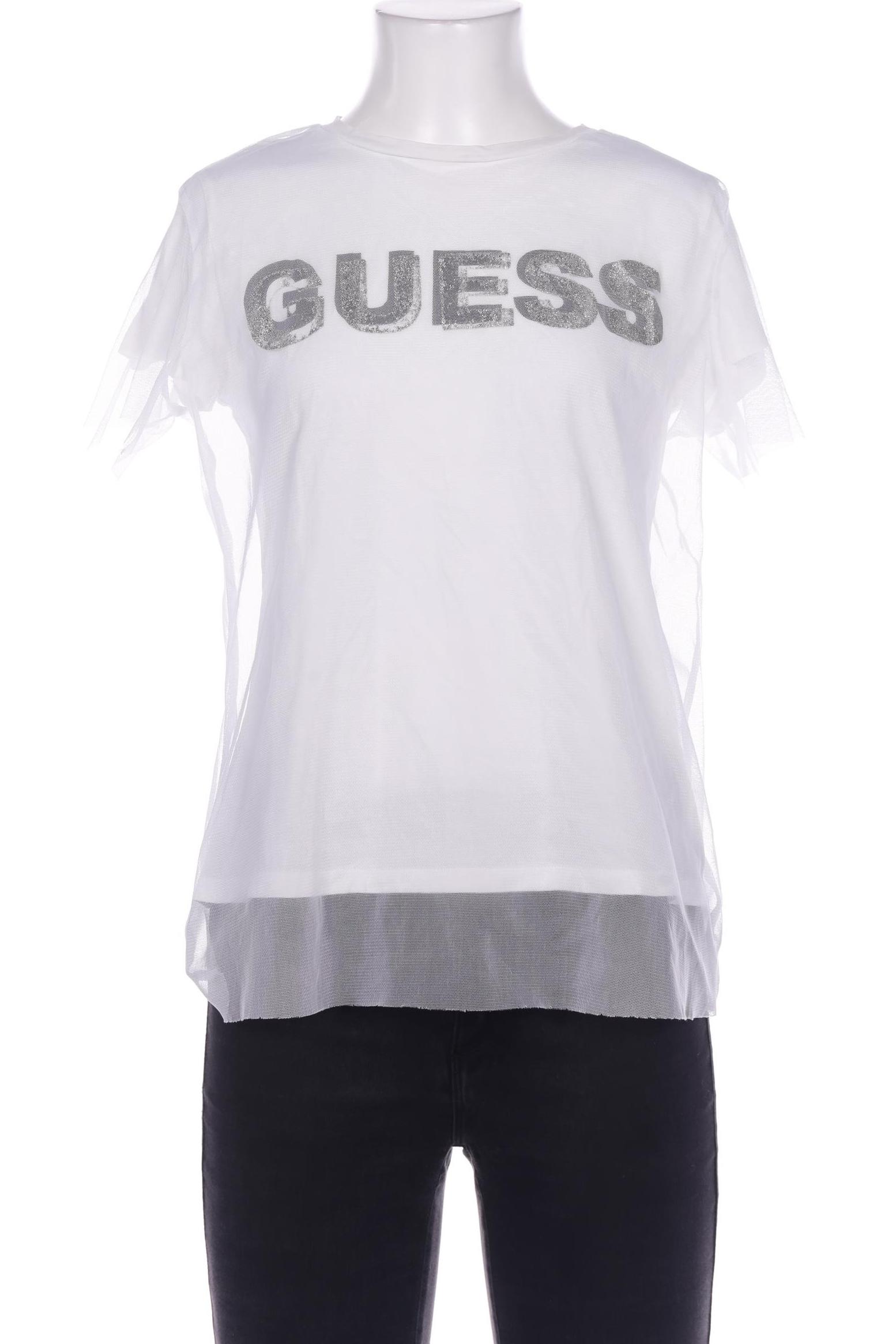 

Guess Damen T-Shirt, weiß, Gr. 40