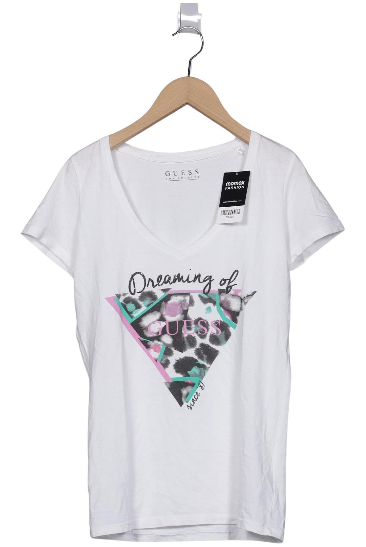 

Guess Damen T-Shirt, weiß, Gr. 36
