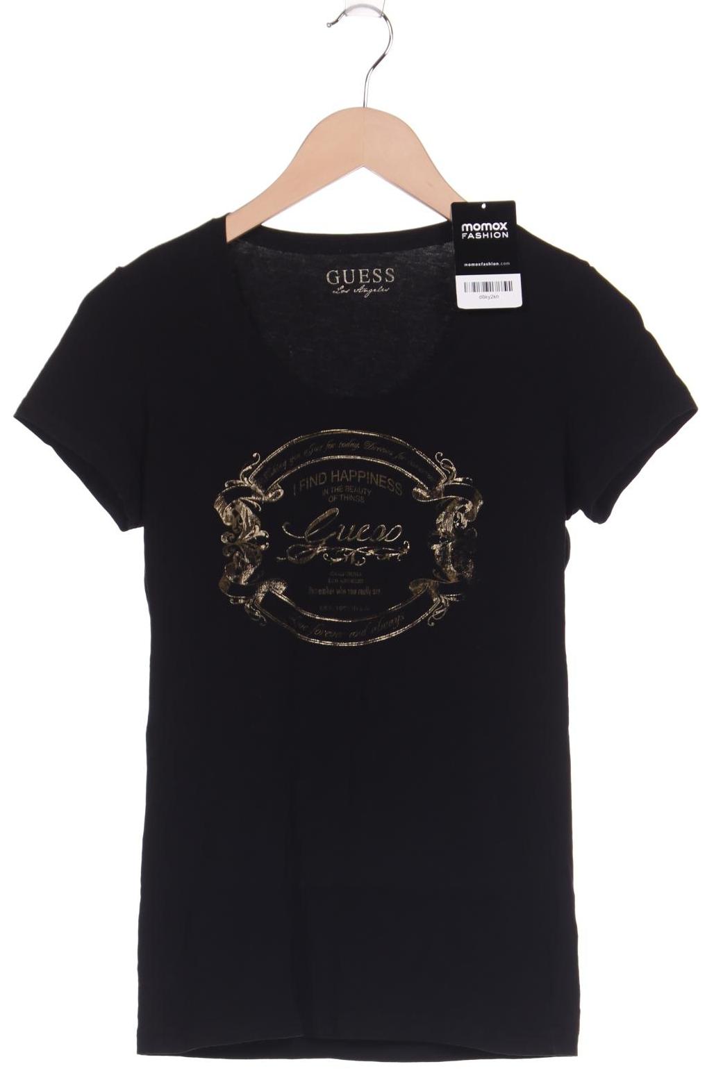 

Guess Damen T-Shirt, schwarz, Gr. 34