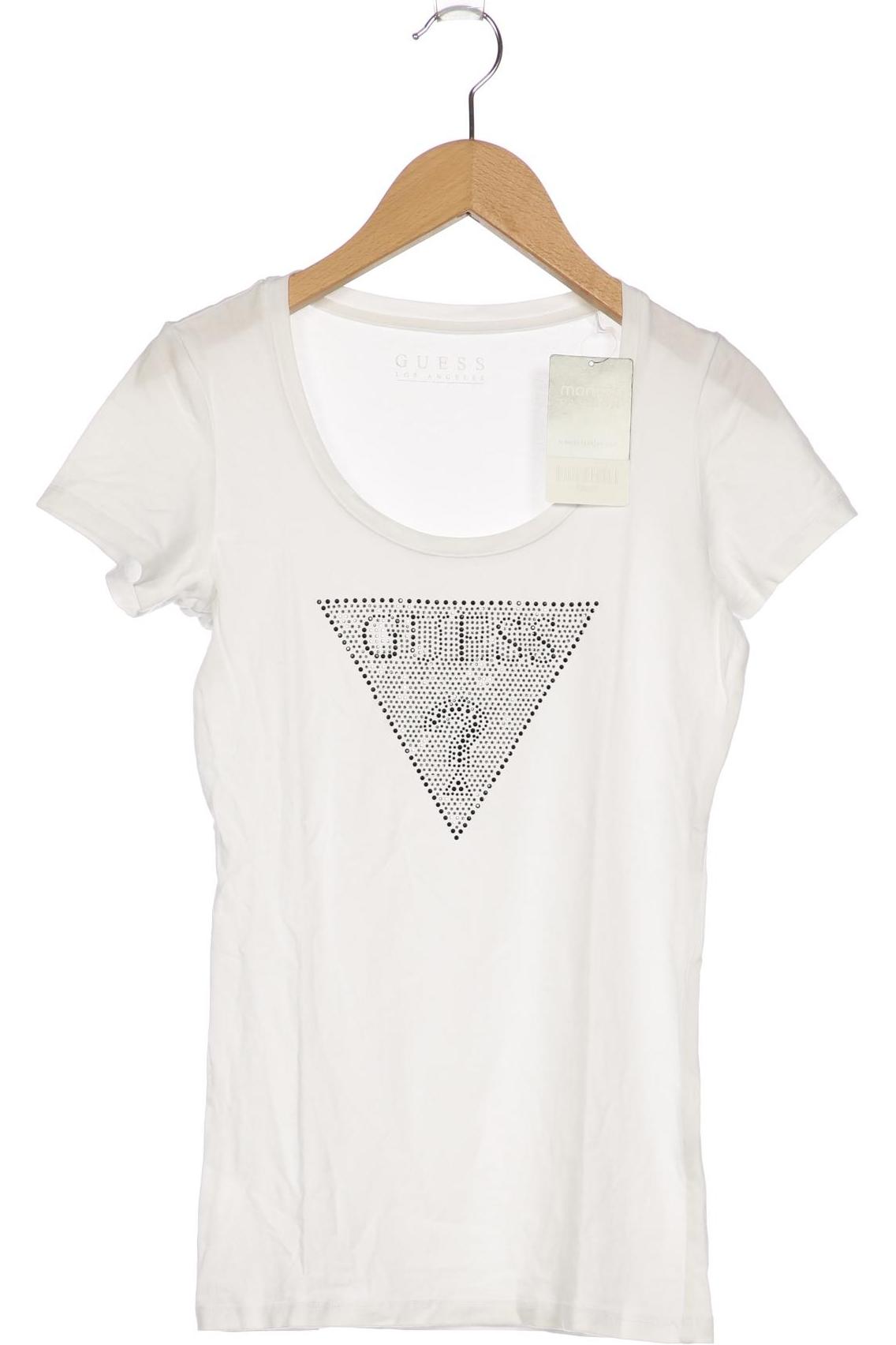 

Guess Damen T-Shirt, weiß, Gr. 36