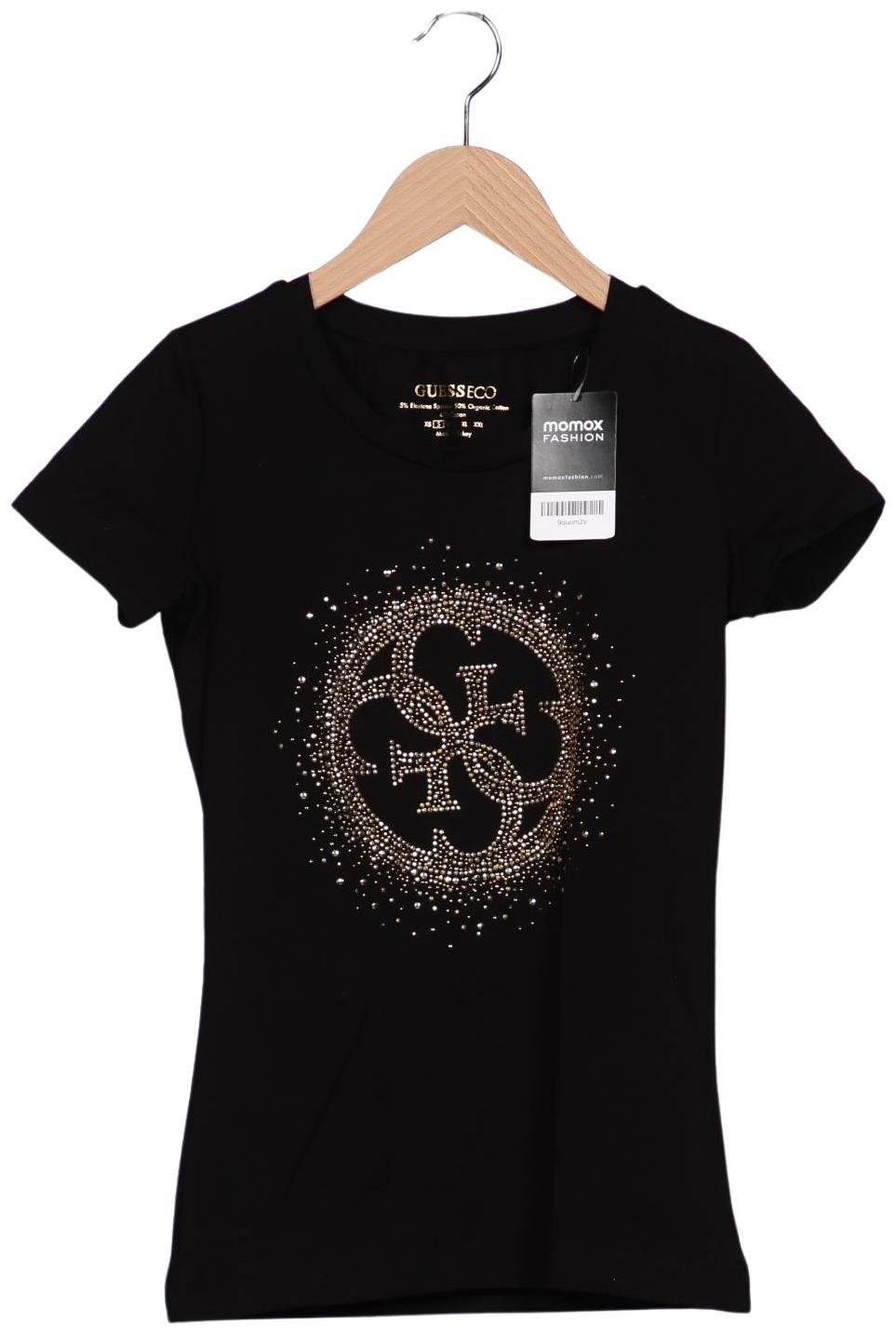 

Guess Damen T-Shirt, schwarz, Gr. 36