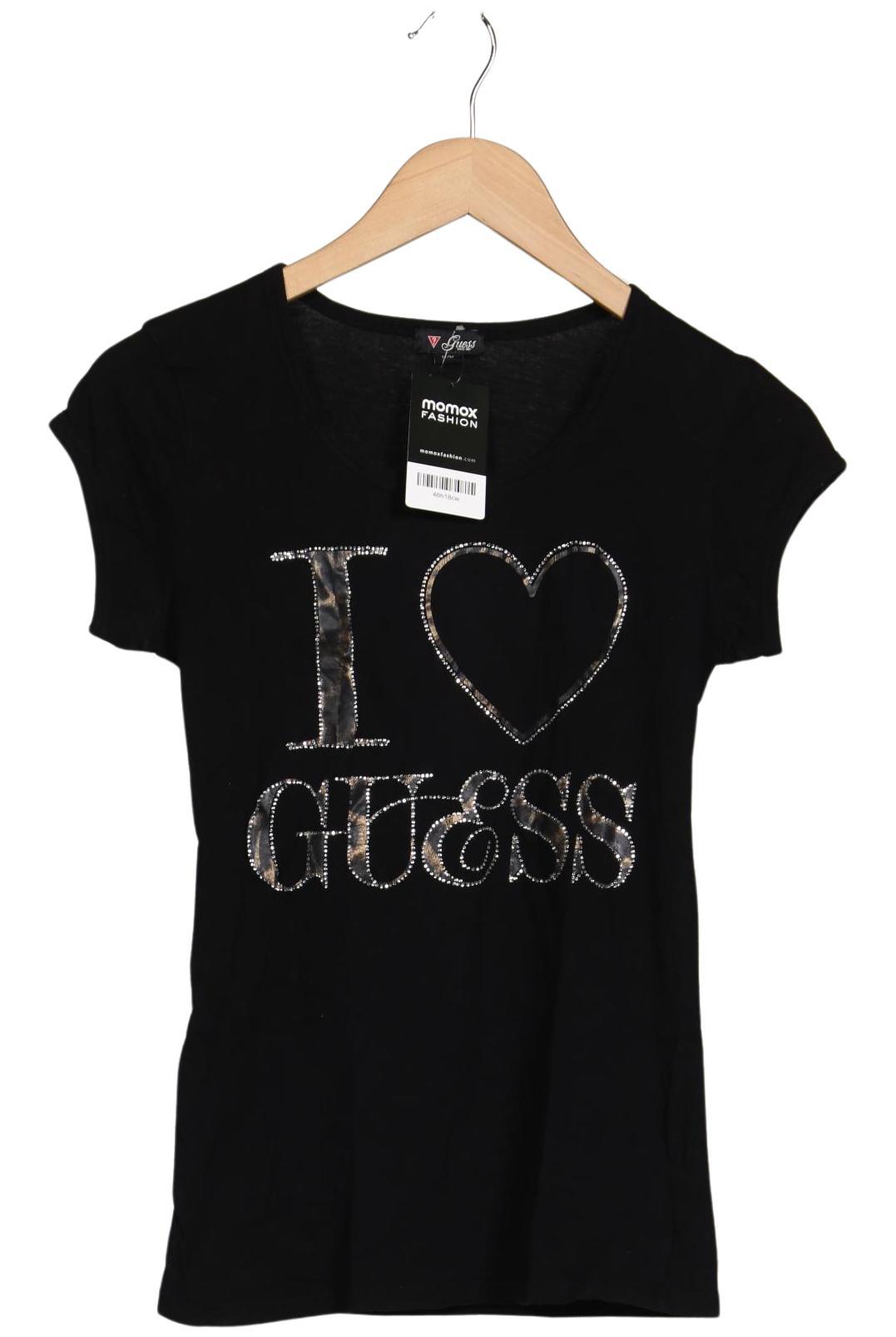 

Guess Damen T-Shirt, schwarz, Gr. 38