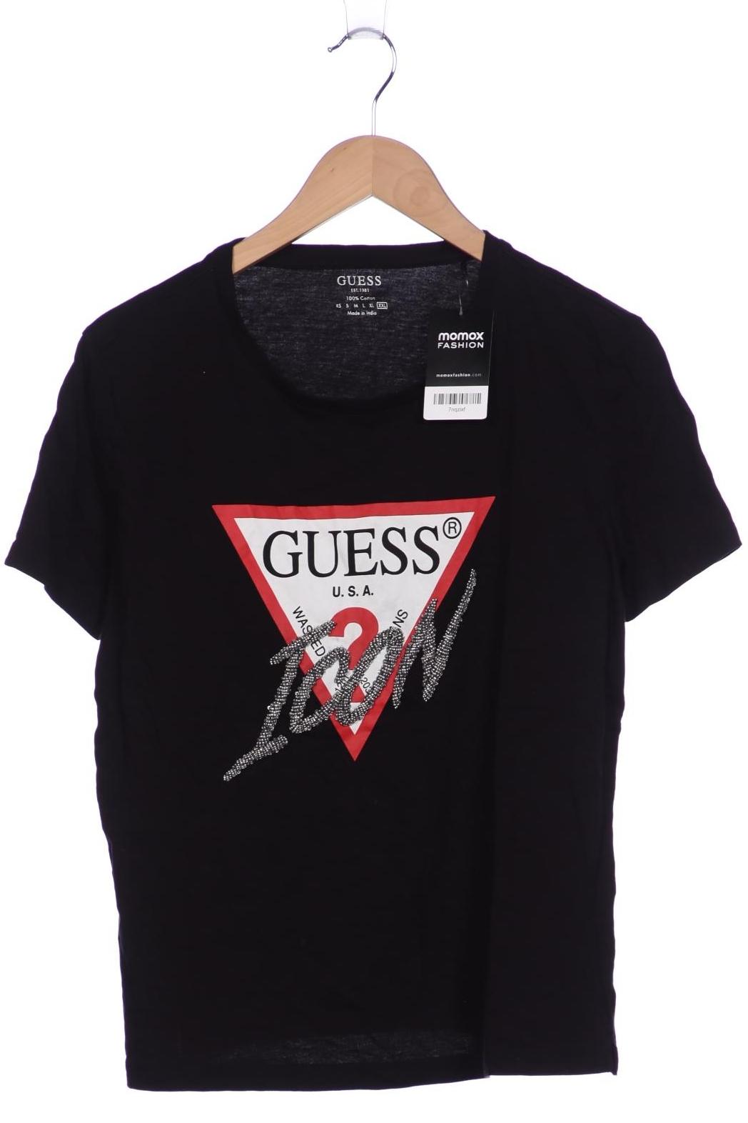 

Guess Damen T-Shirt, schwarz, Gr. 46