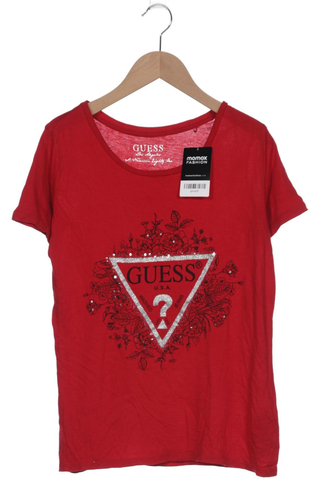 

Guess Damen T-Shirt, rot, Gr. 36