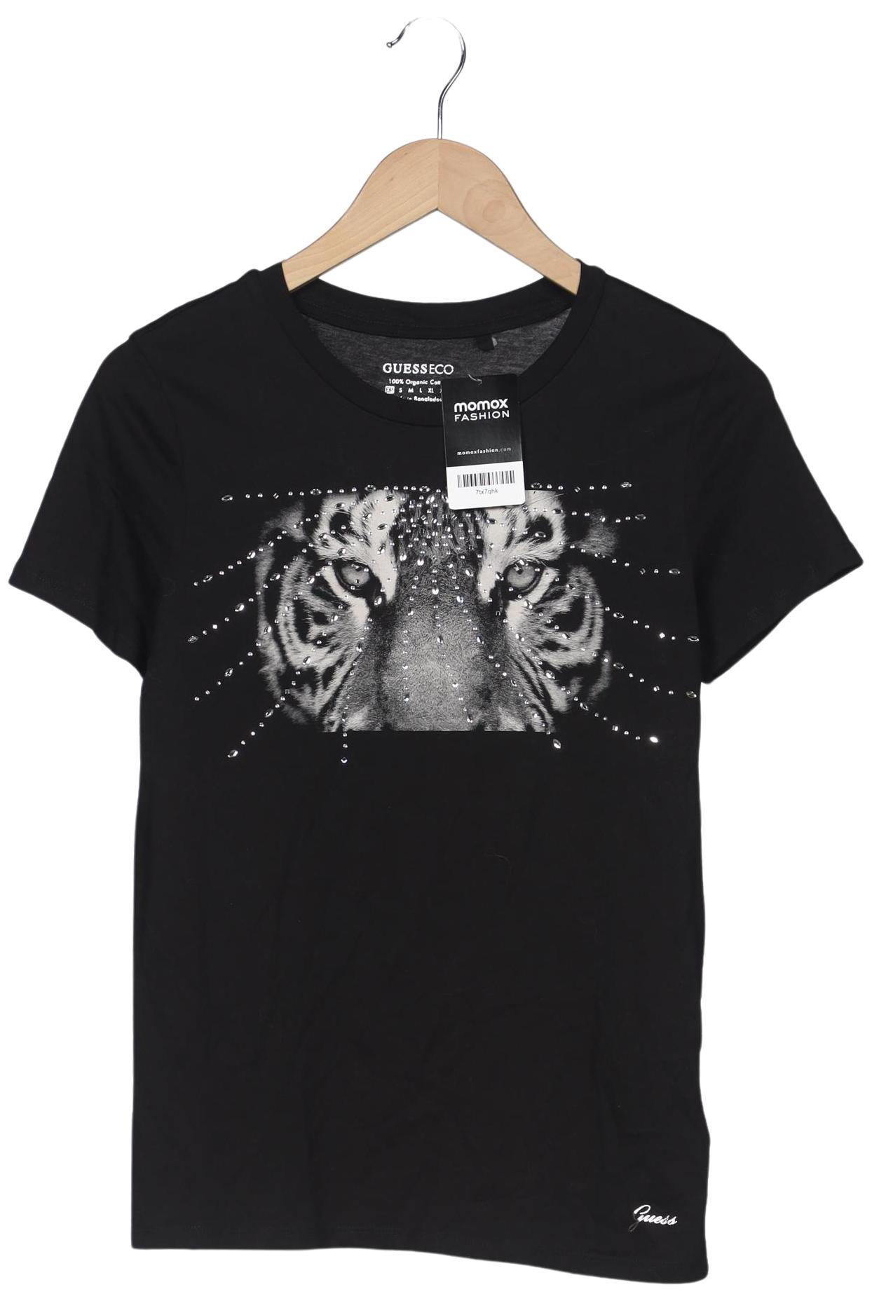 

Guess Damen T-Shirt, schwarz, Gr. 34