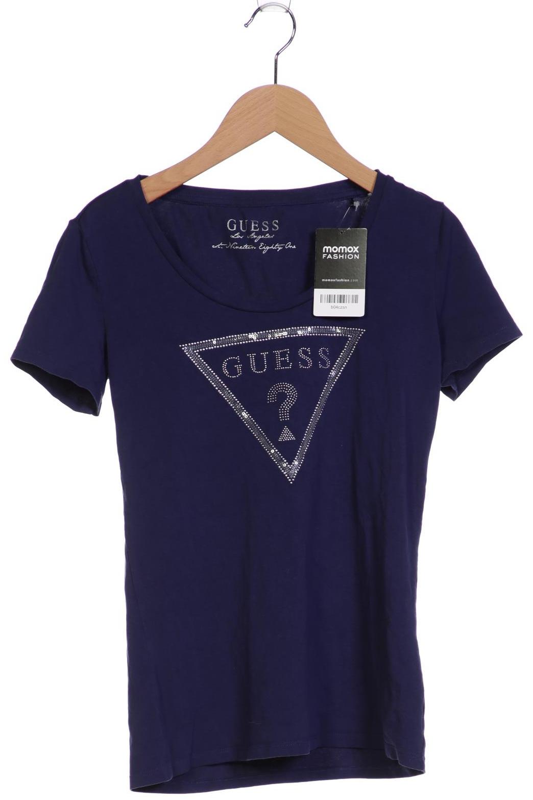 

Guess Damen T-Shirt, marineblau, Gr. 34