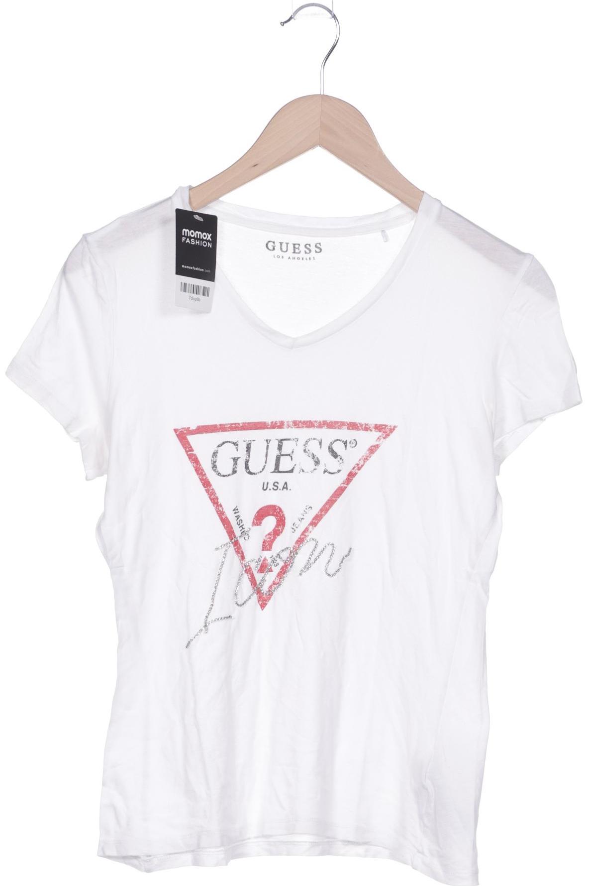

Guess Damen T-Shirt, weiß, Gr. 38