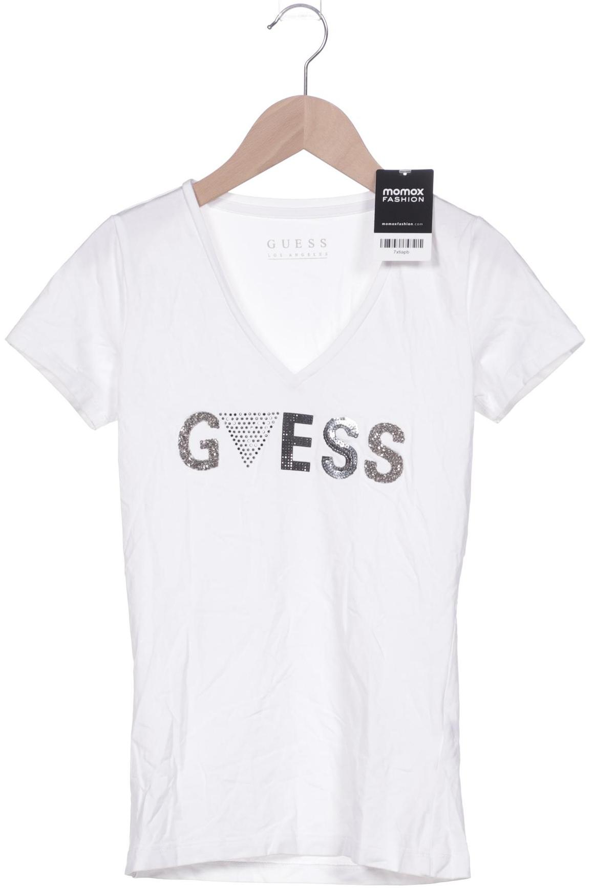 

Guess Damen T-Shirt, weiß, Gr. 34